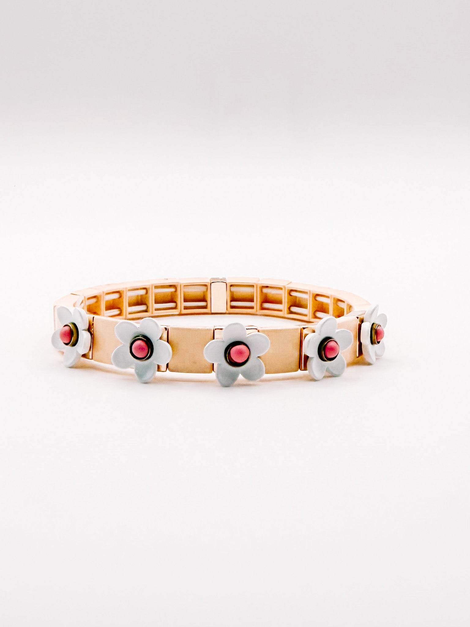 Daisy Pop Stretch Bracelet