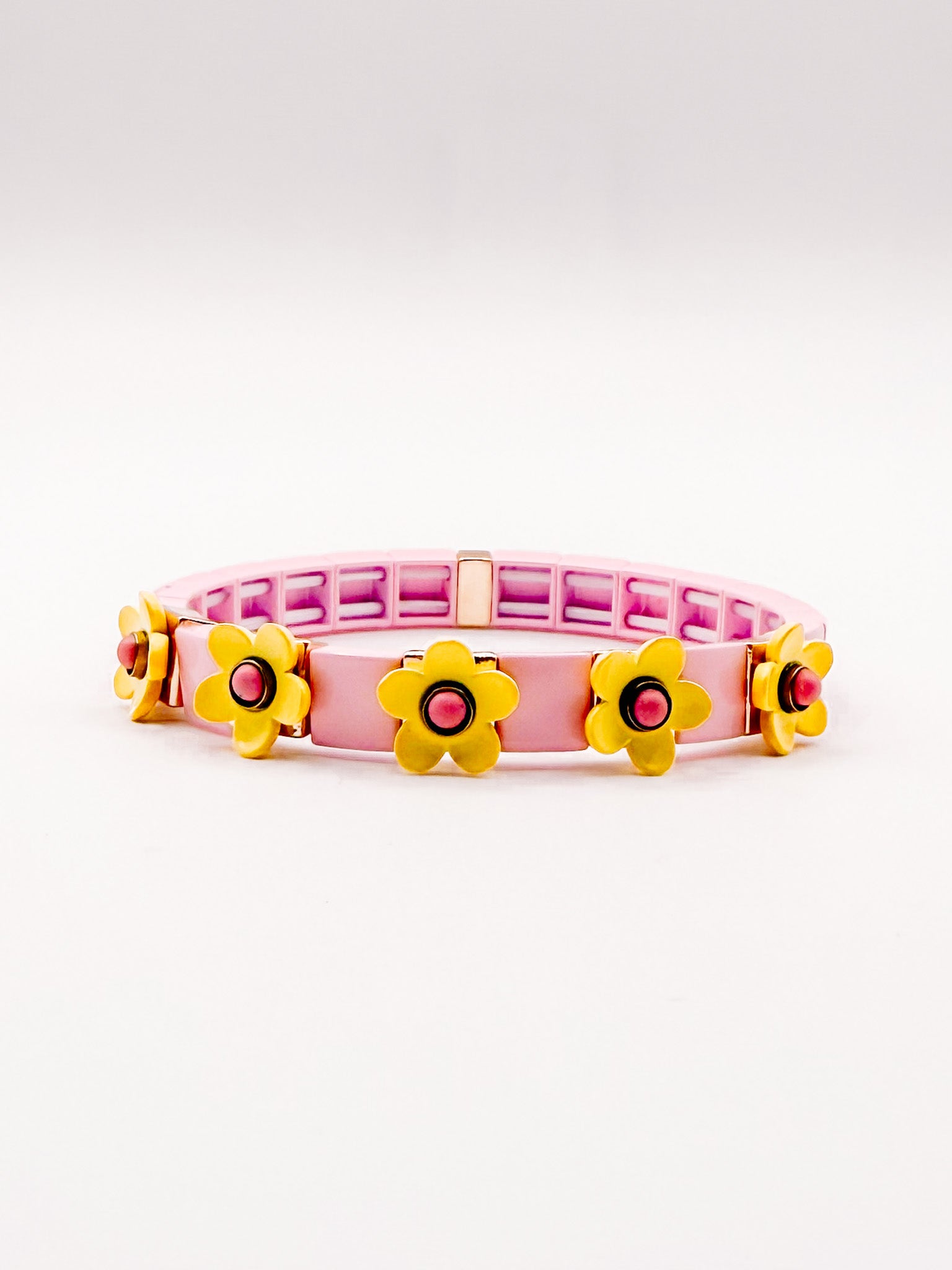 Daisy Pop Stretch Bracelet