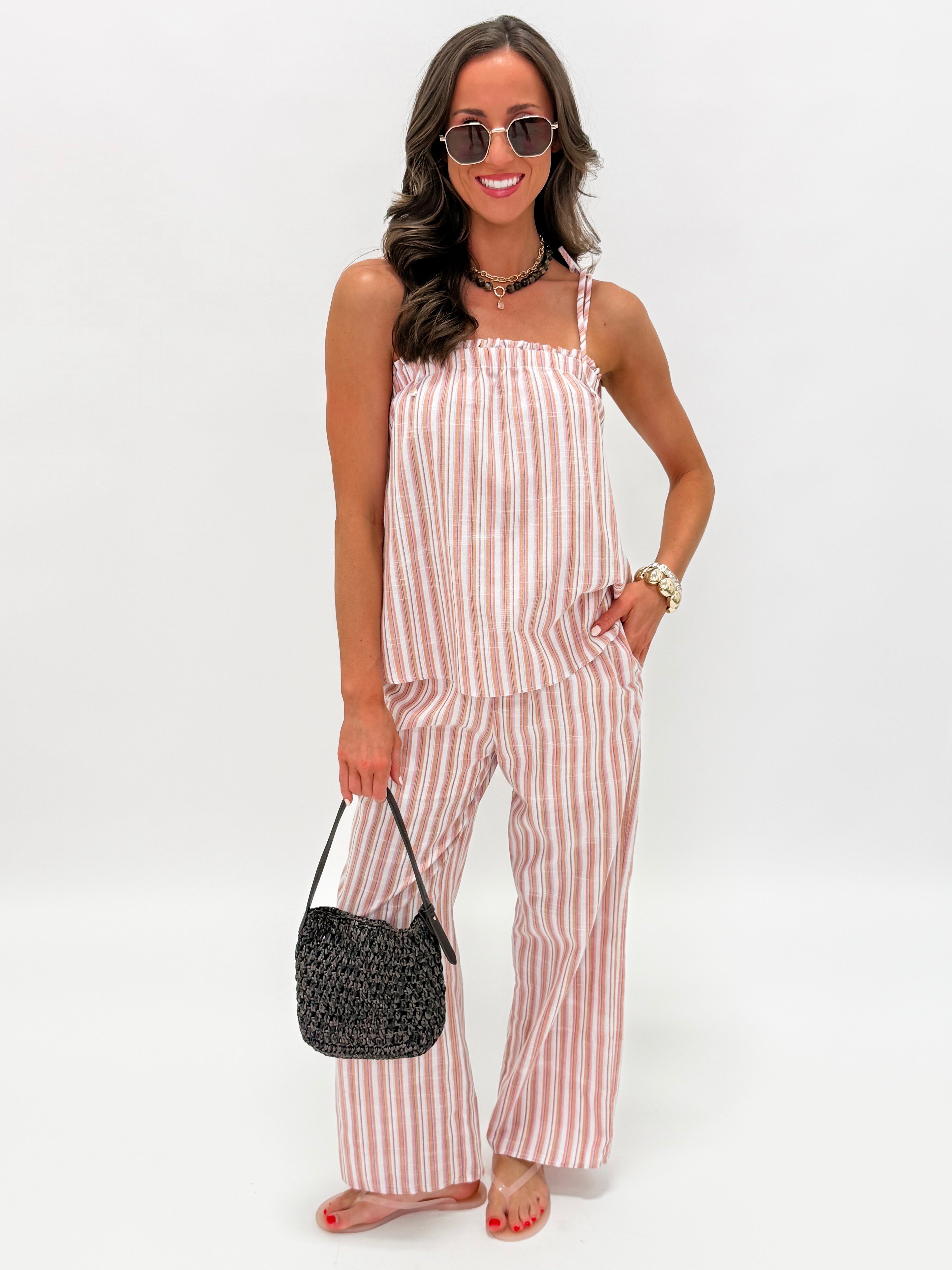 Desi Square Neckline Pant Set