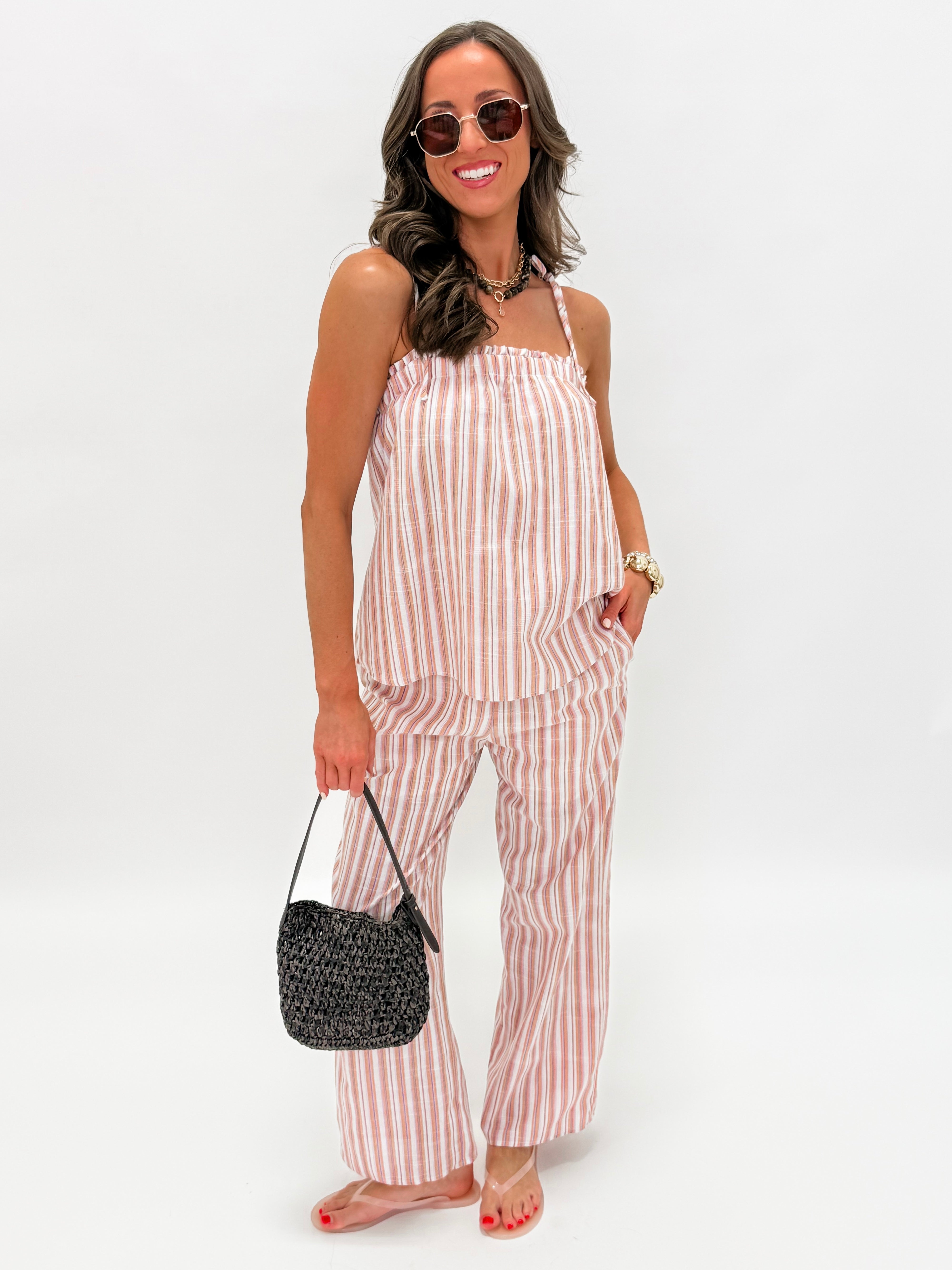 Desi Square Neckline Pant Set
