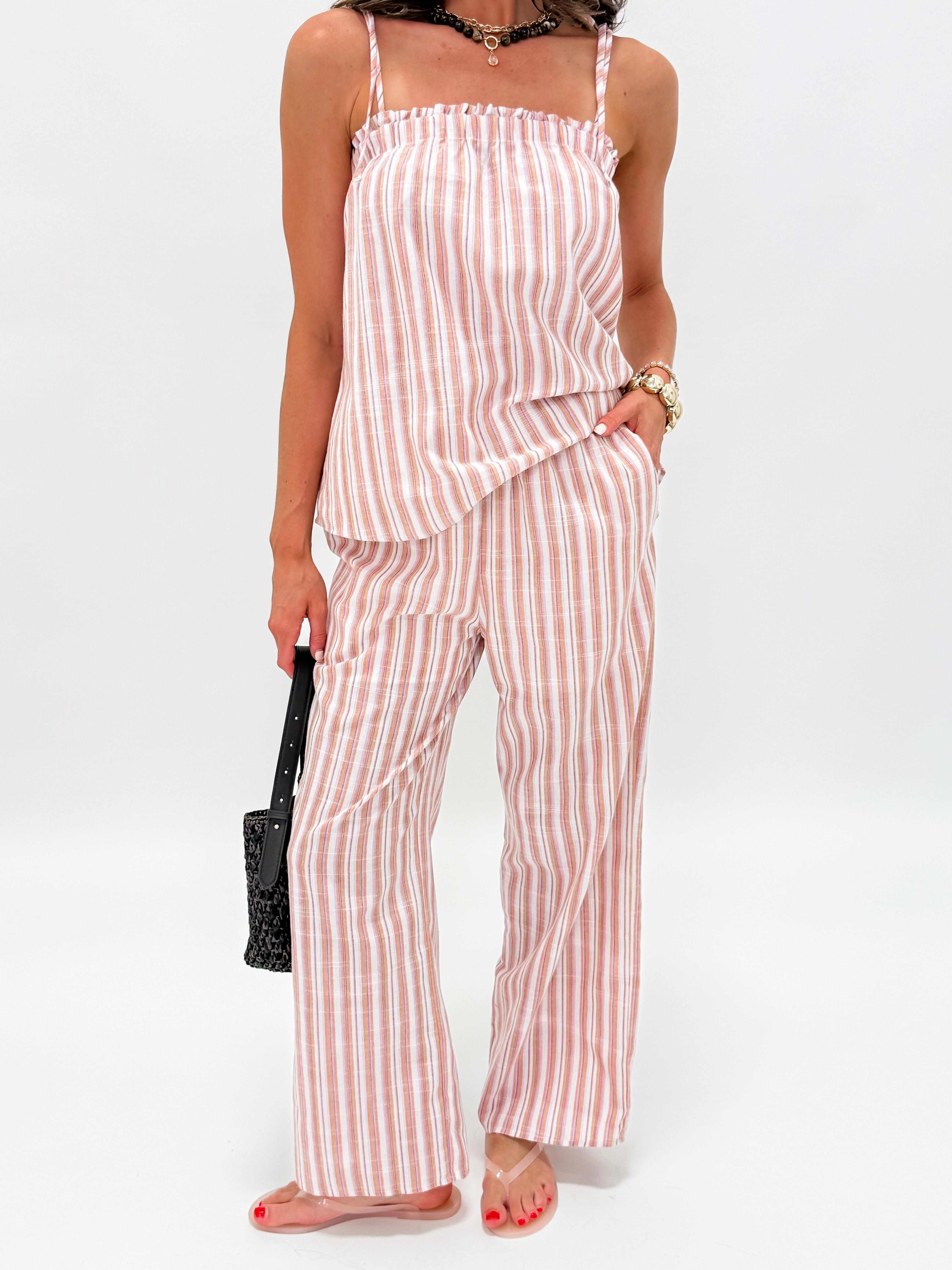 Desi Square Neckline Pant Set