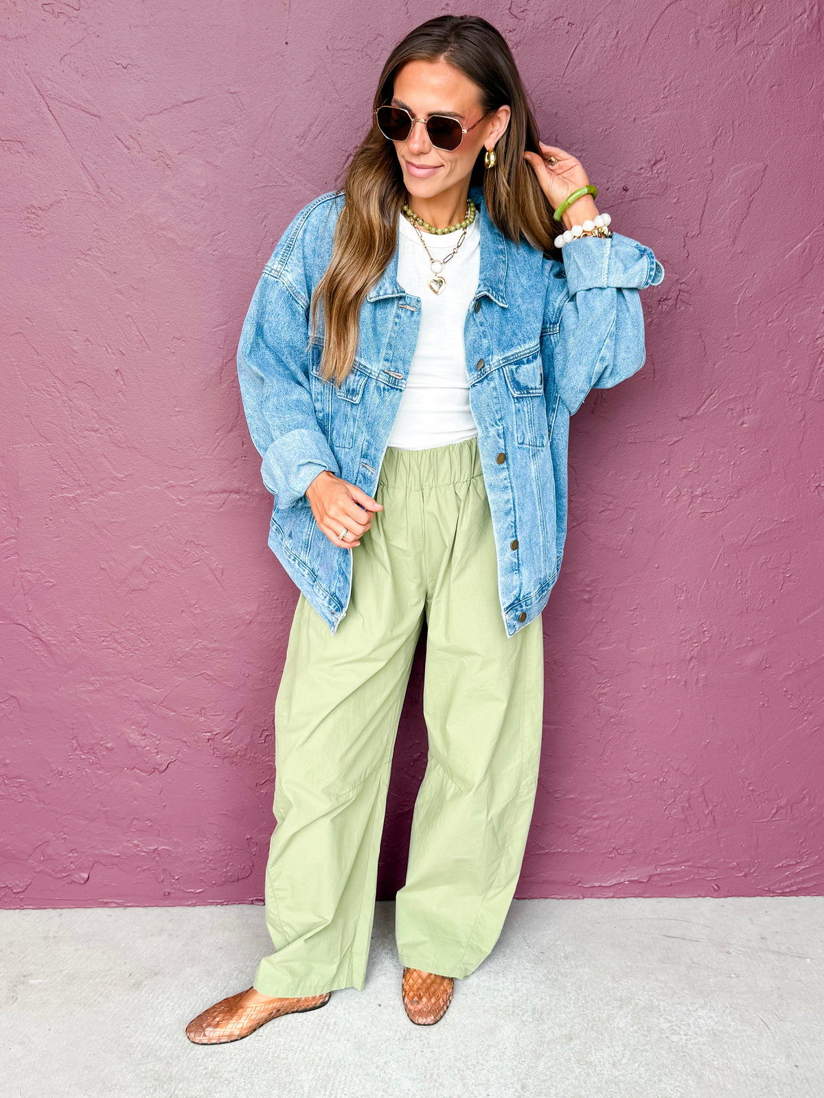 Dusti Oversized Denim Jacket