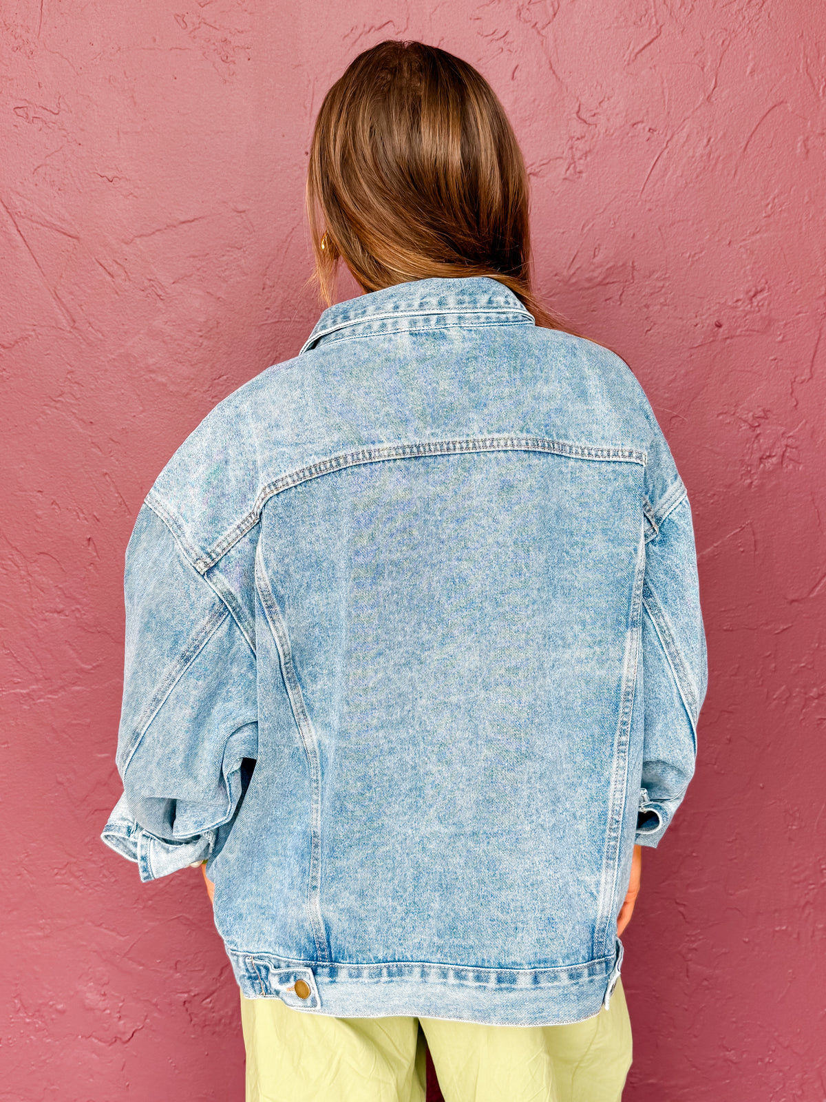 Dusti Oversized Denim Jacket