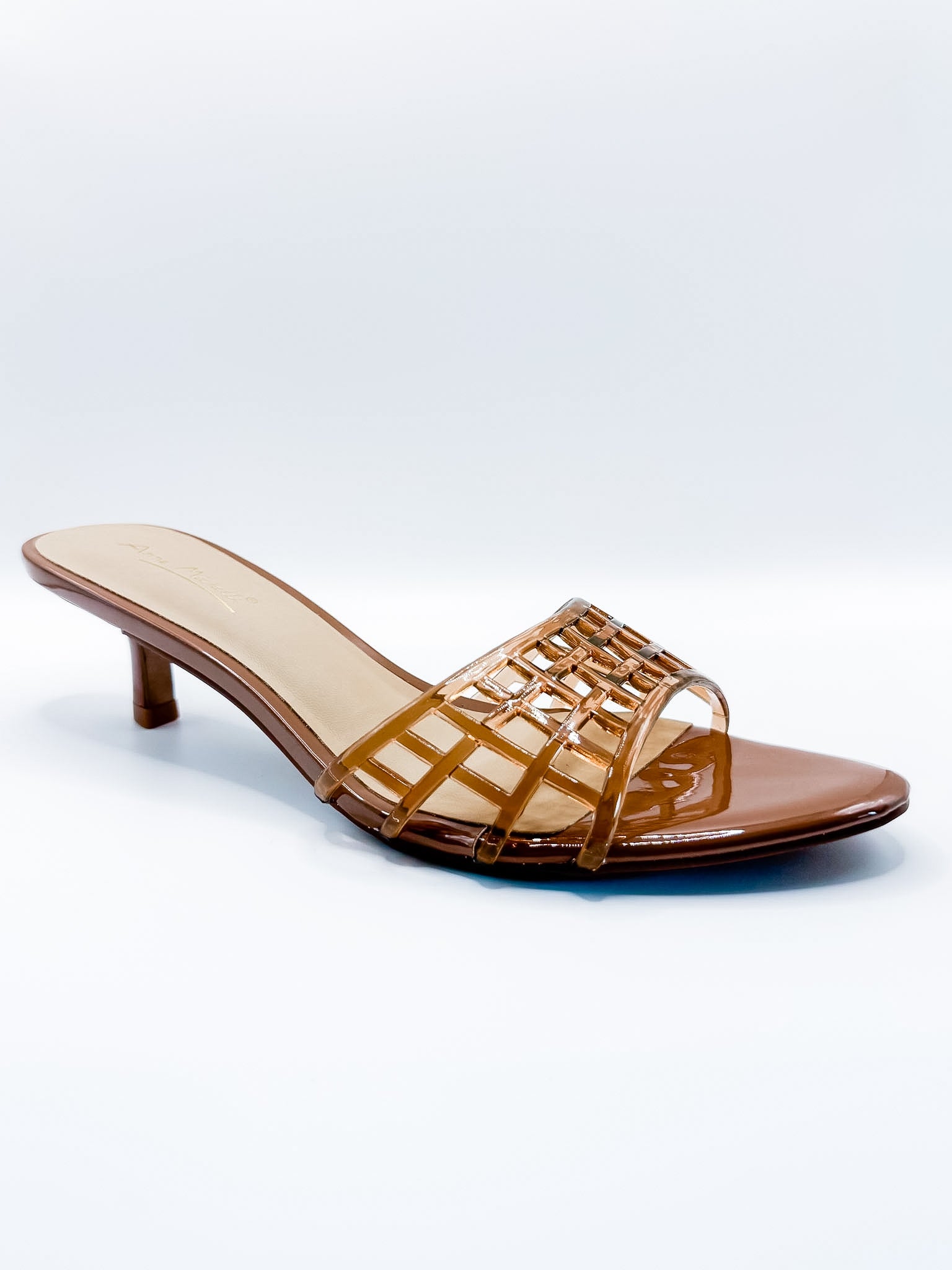 Dylan Jelly Kitty Heel Sandal-Tan