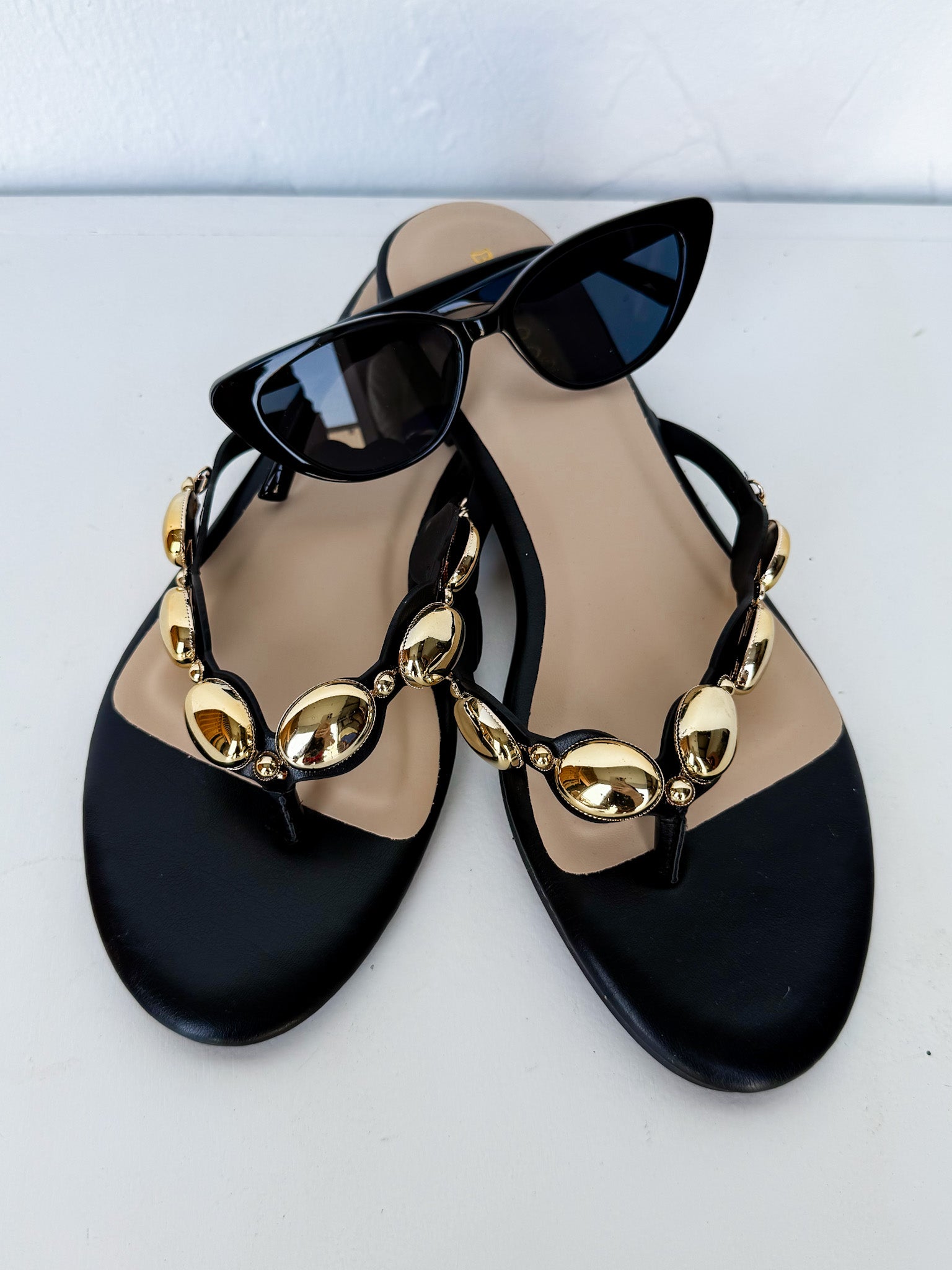 Eloise Sandals-Black