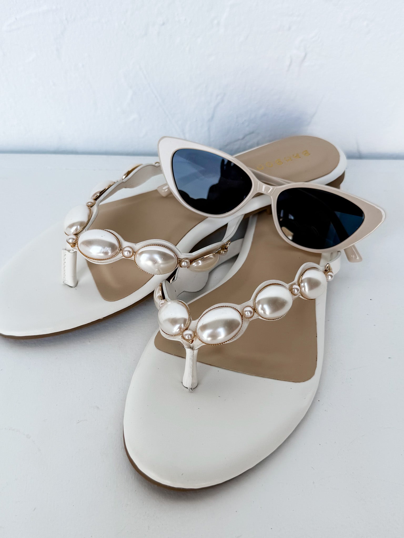 Eloise Sandals-White