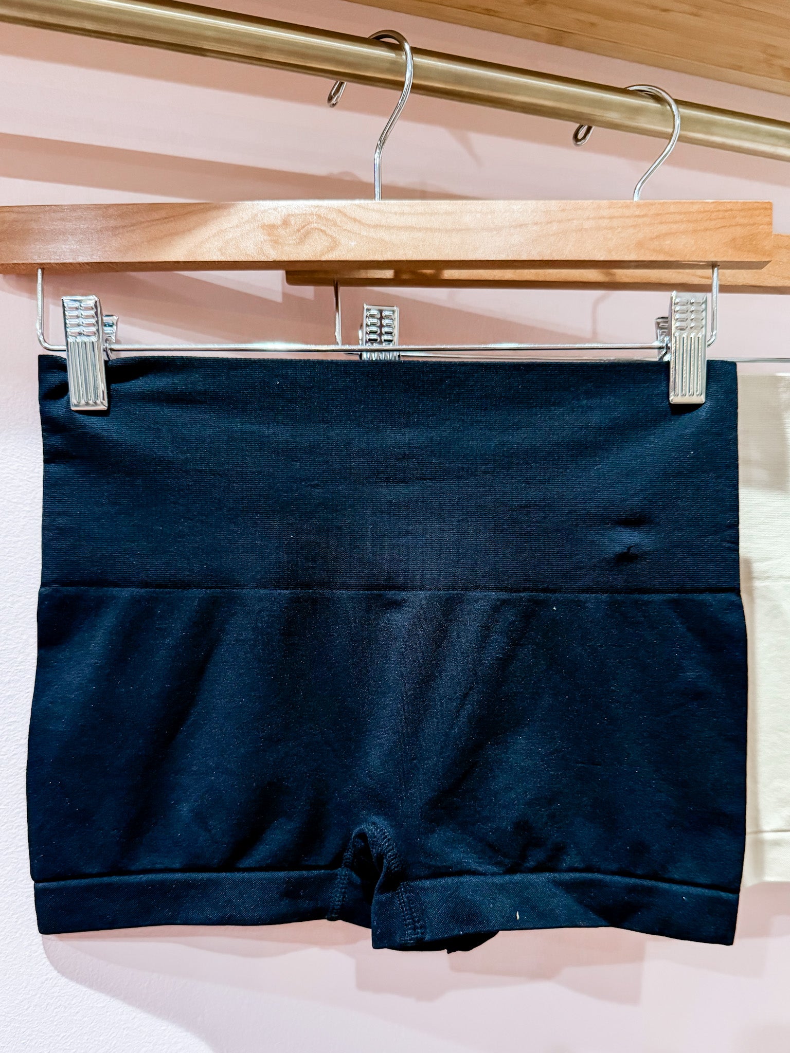 Elyse Control Shorts-Black