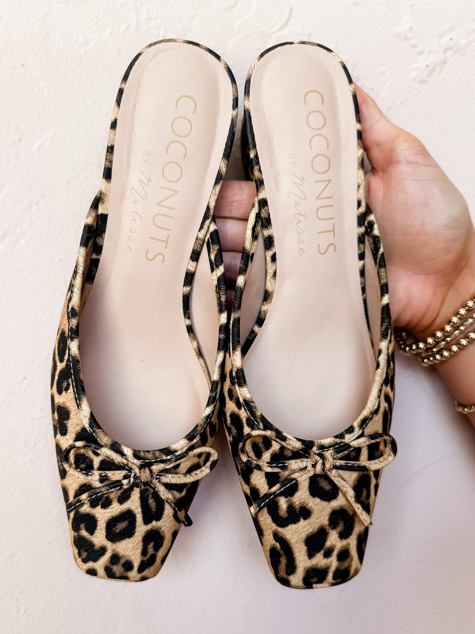 Geneva Heeled Mule-Tan Leopard