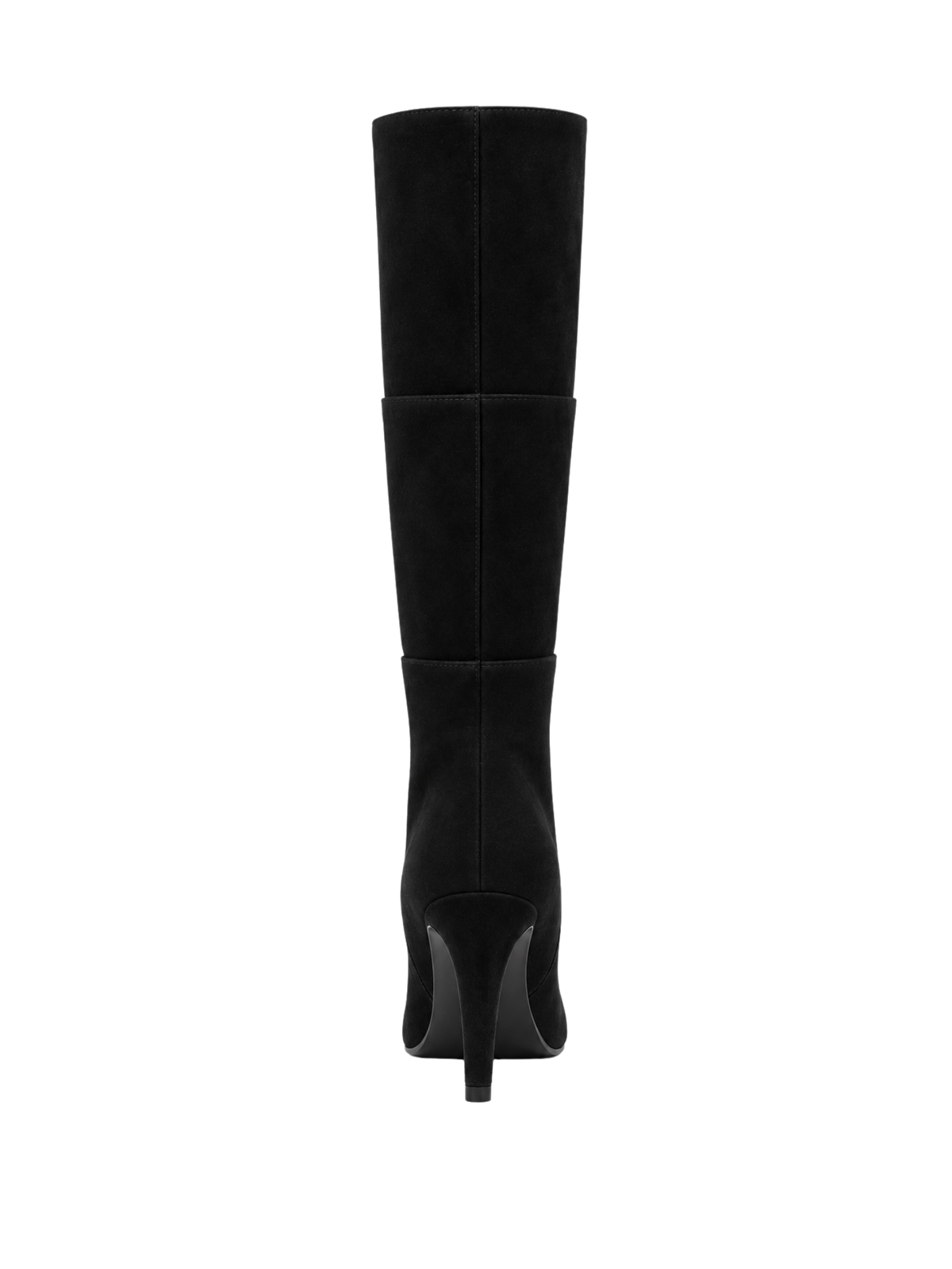 Hanna Suede Knee High Boot-Black