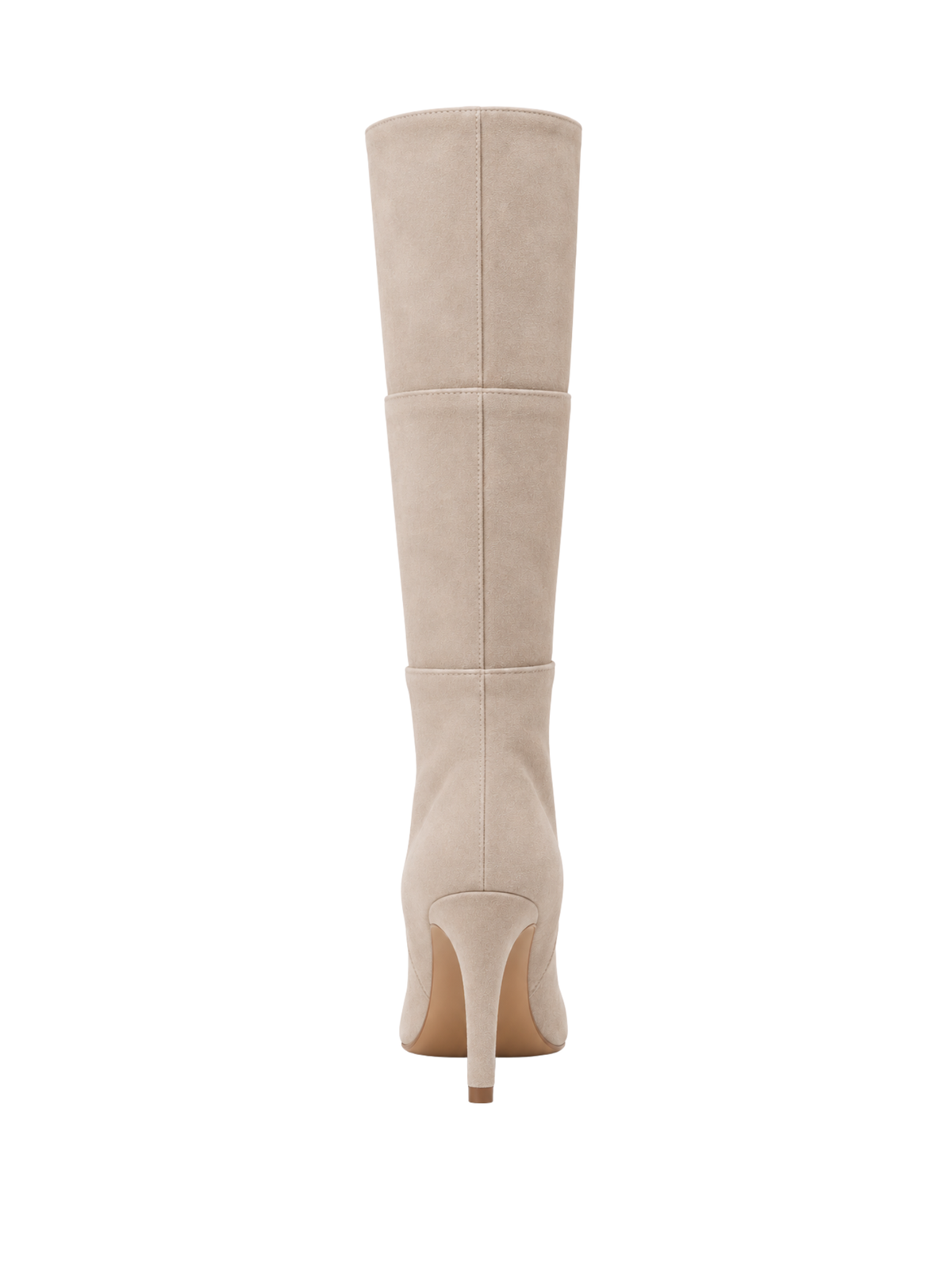 Hanna Suede Knee High Boot-Sand