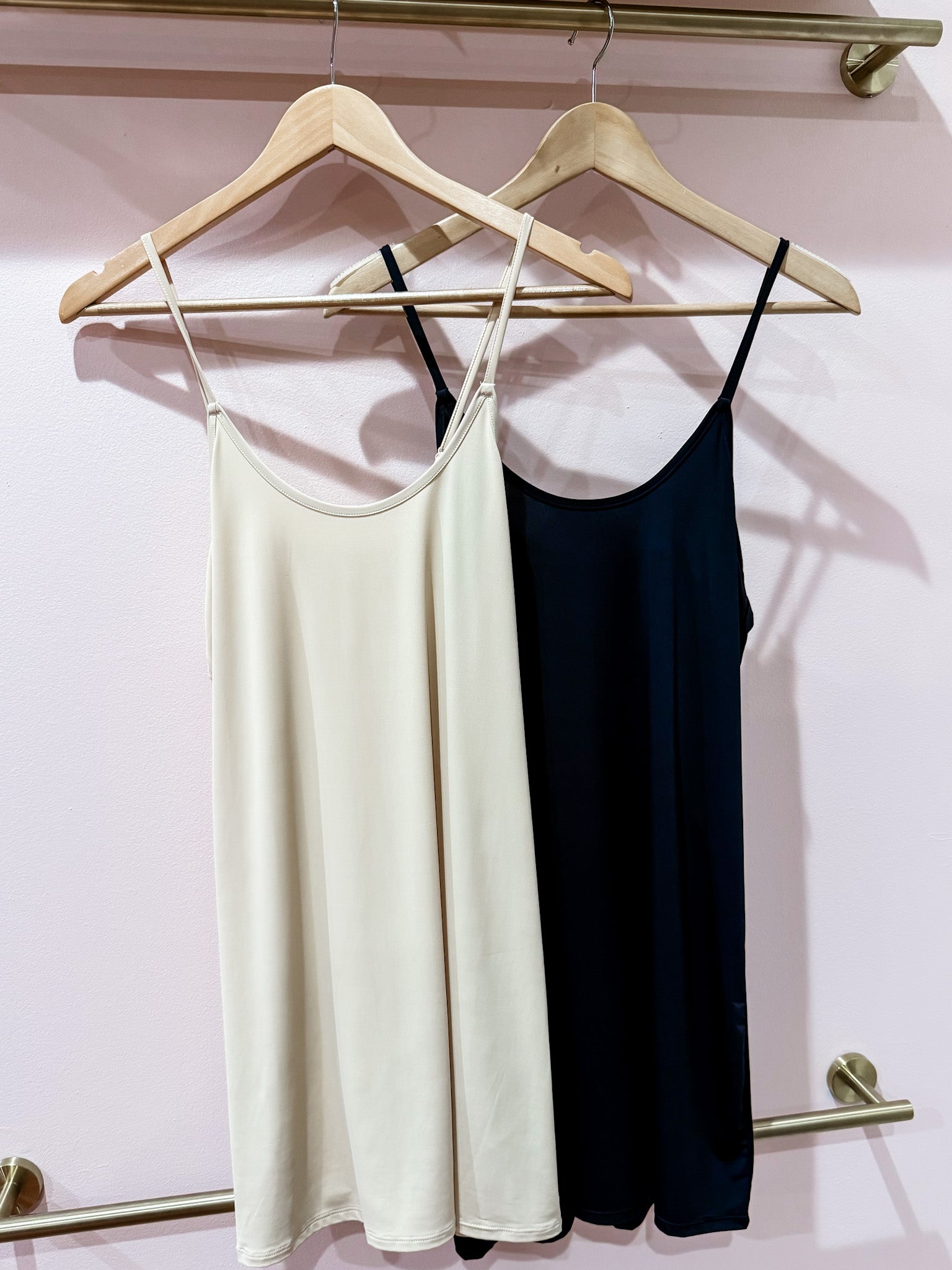 Harper Slip Dress-Nude