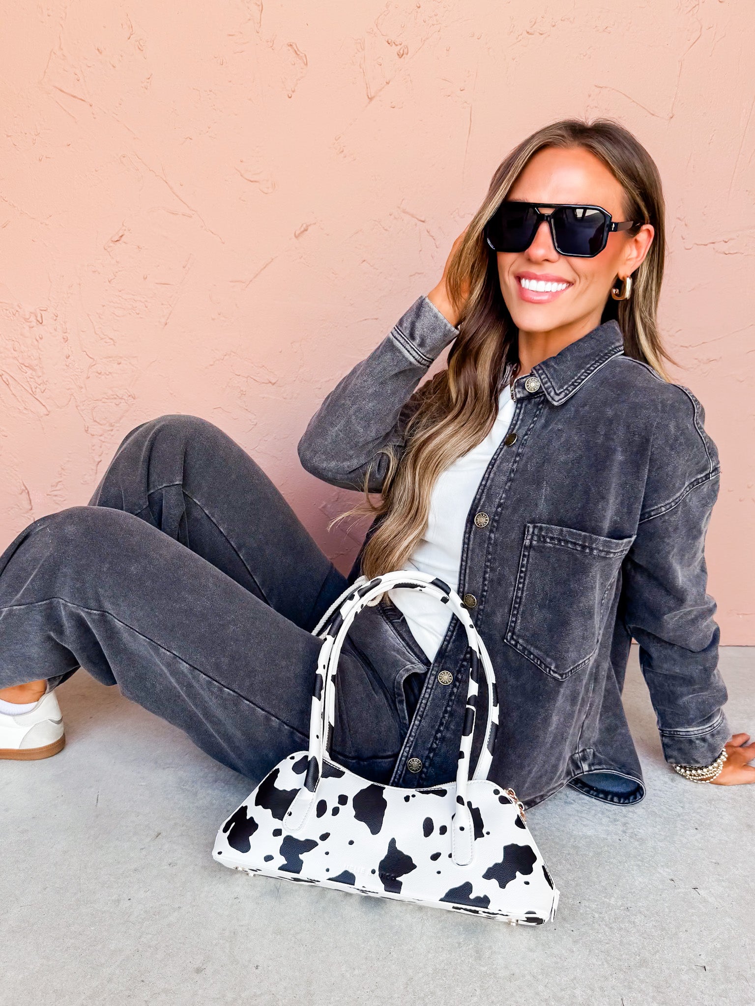 Urban Edge Button Front Top