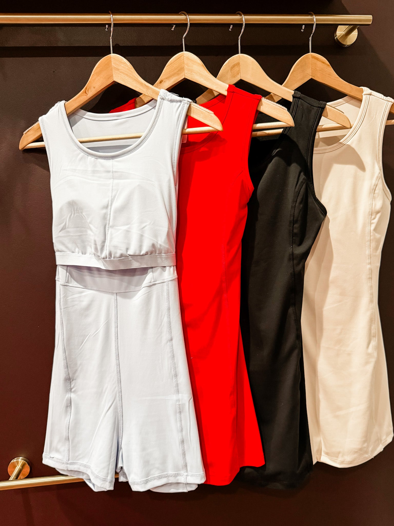 Sleek Serve Active Mini Dress-Light Blue