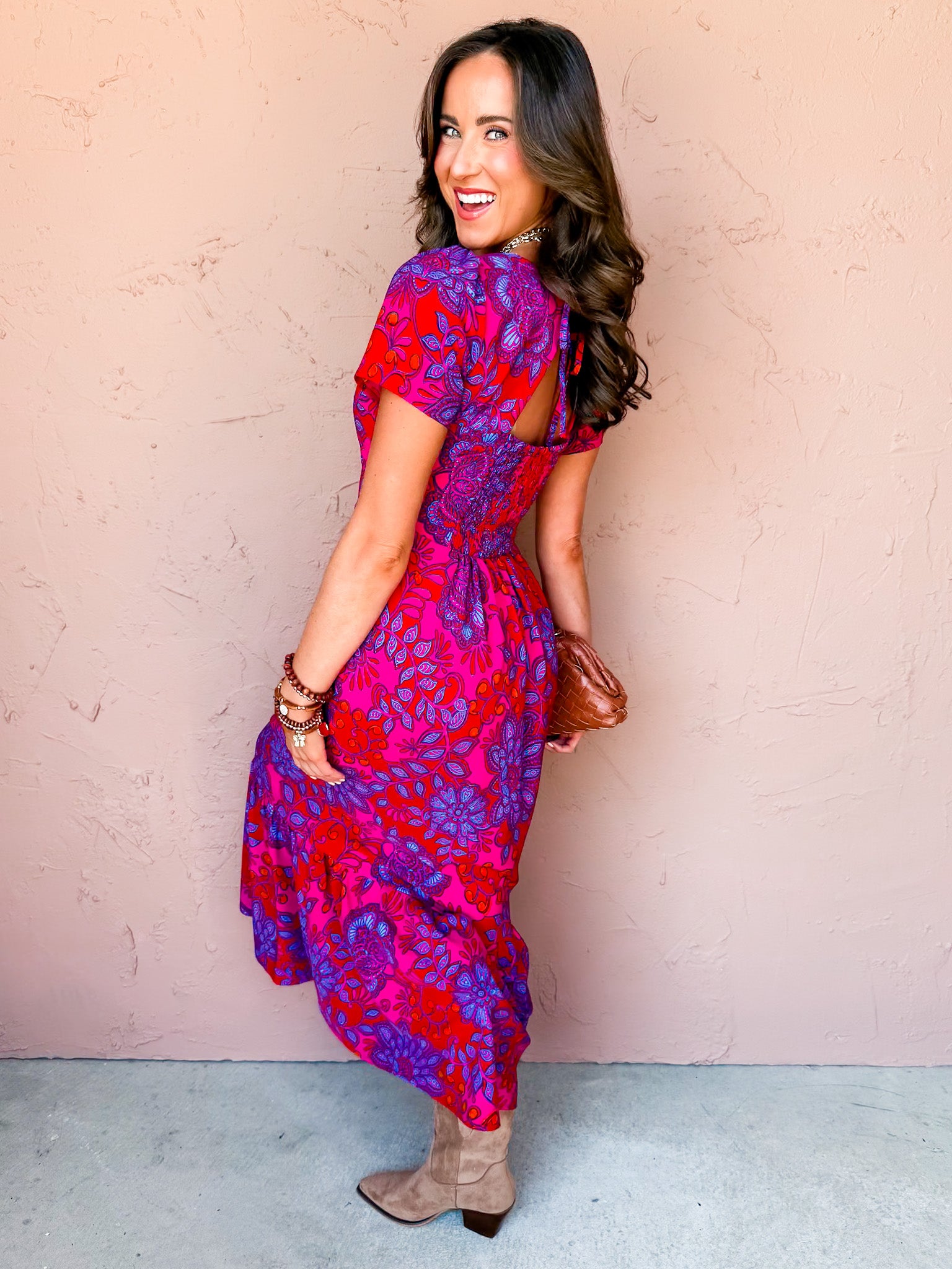 Rising Bloom Floral Maxi Dress