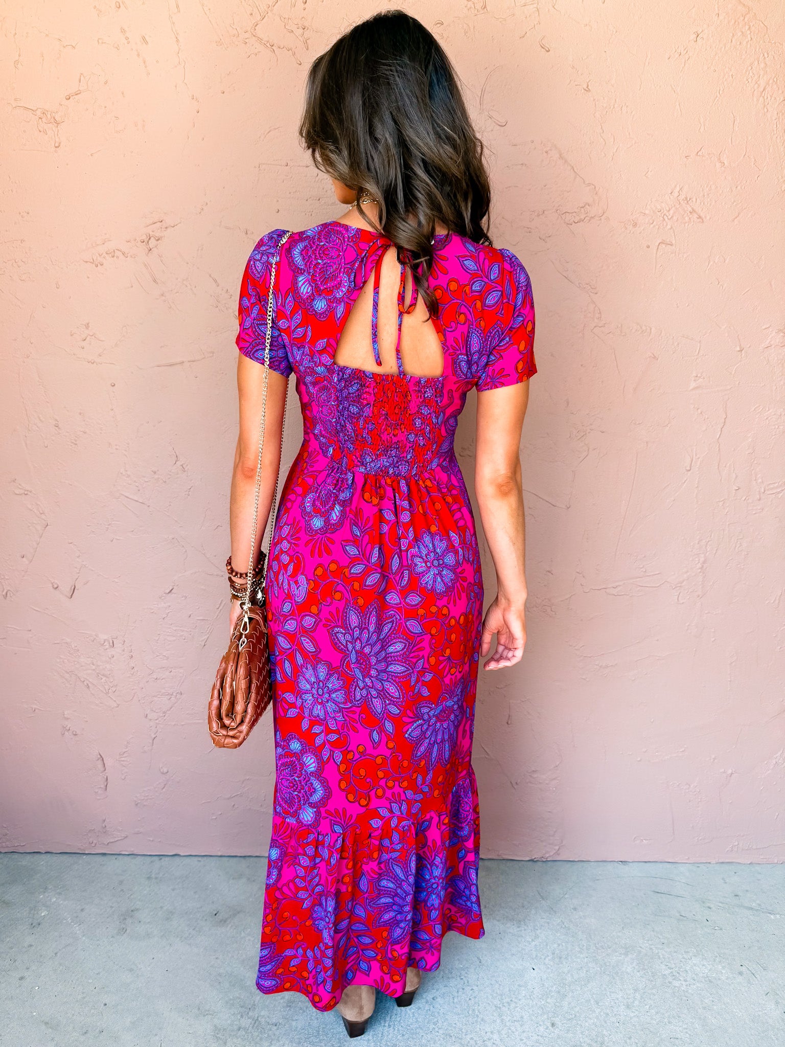 Rising Bloom Floral Maxi Dress