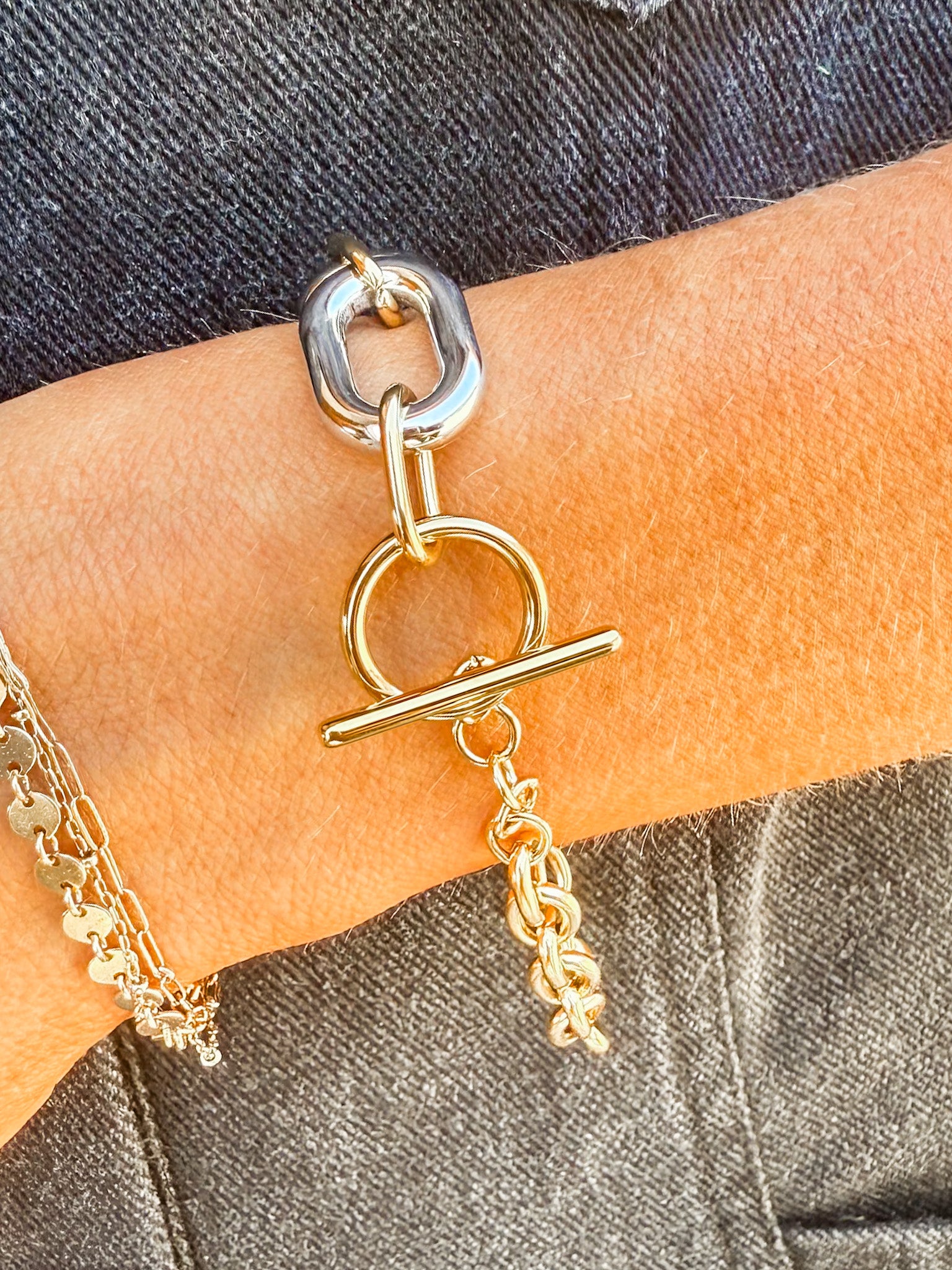 Lanni Multi Chain Bracelet