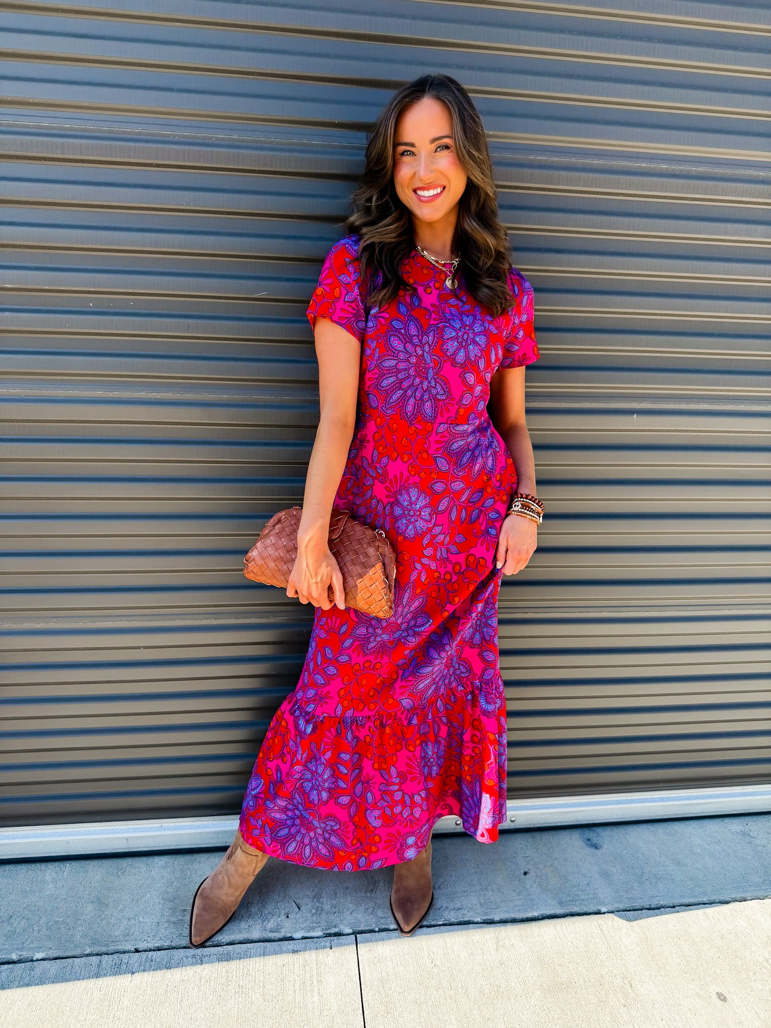 Rising Bloom Floral Maxi Dress