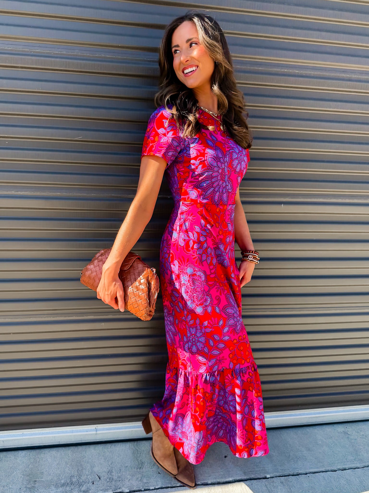 Rising Bloom Floral Maxi Dress