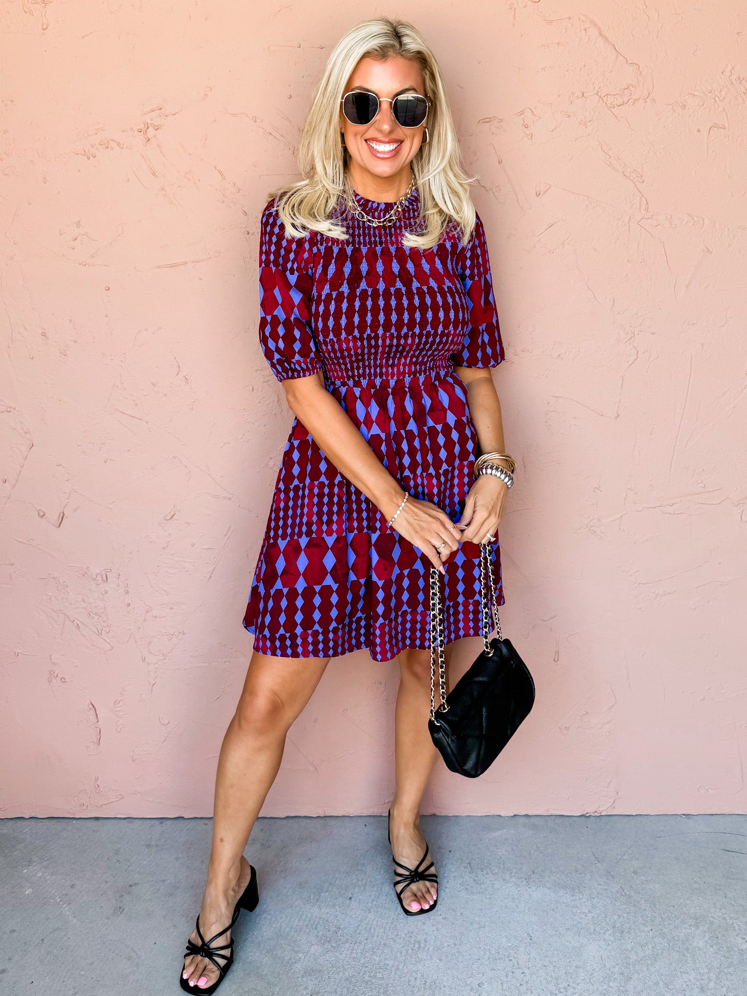 Moody Concept Abstract Mini Dress