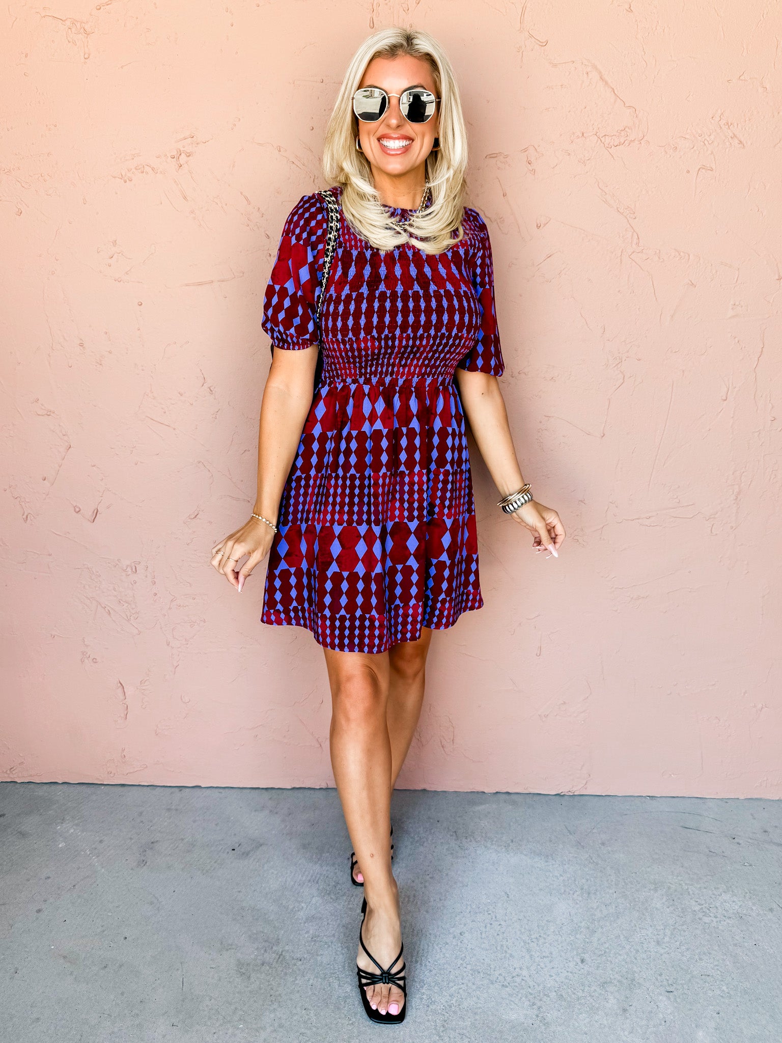 Moody Concept Abstract Mini Dress