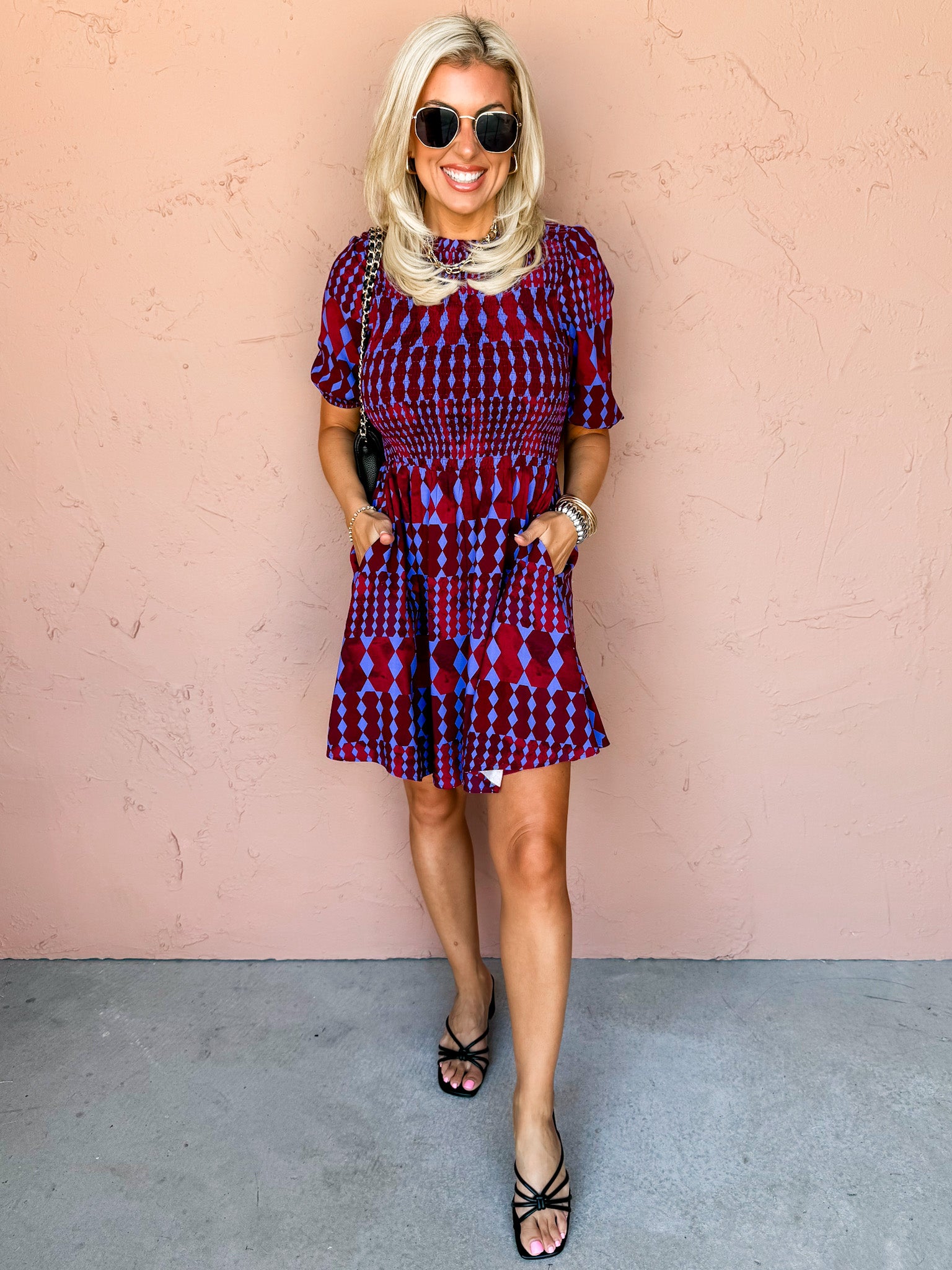 Moody Concept Abstract Mini Dress