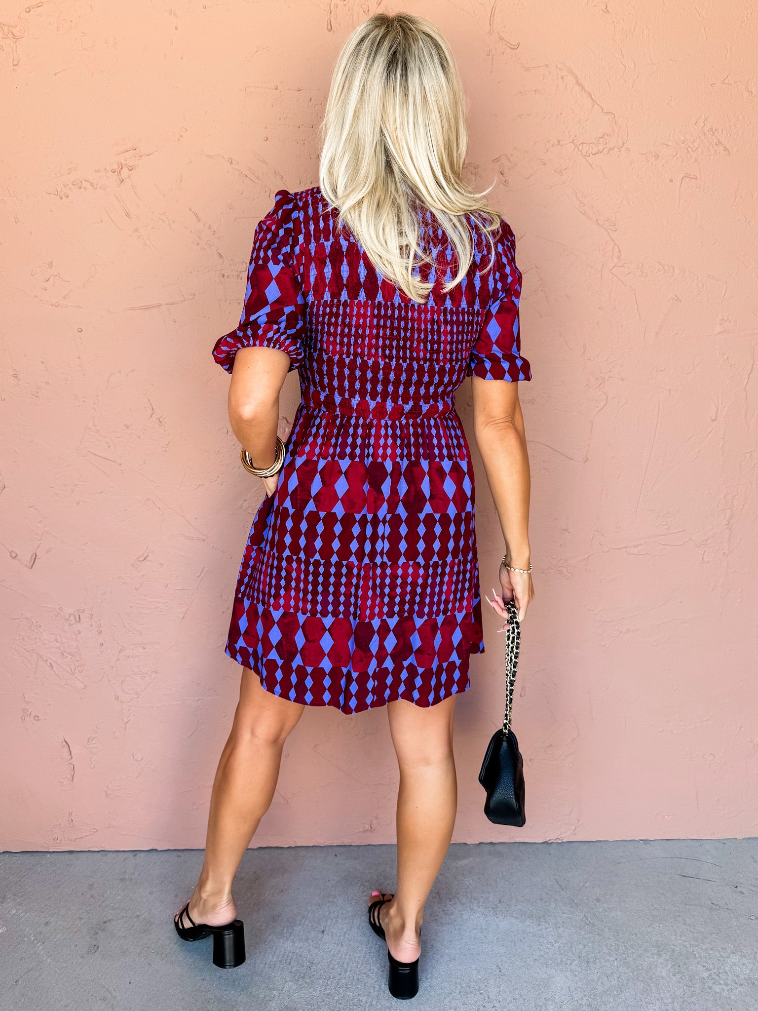 Moody Concept Abstract Mini Dress