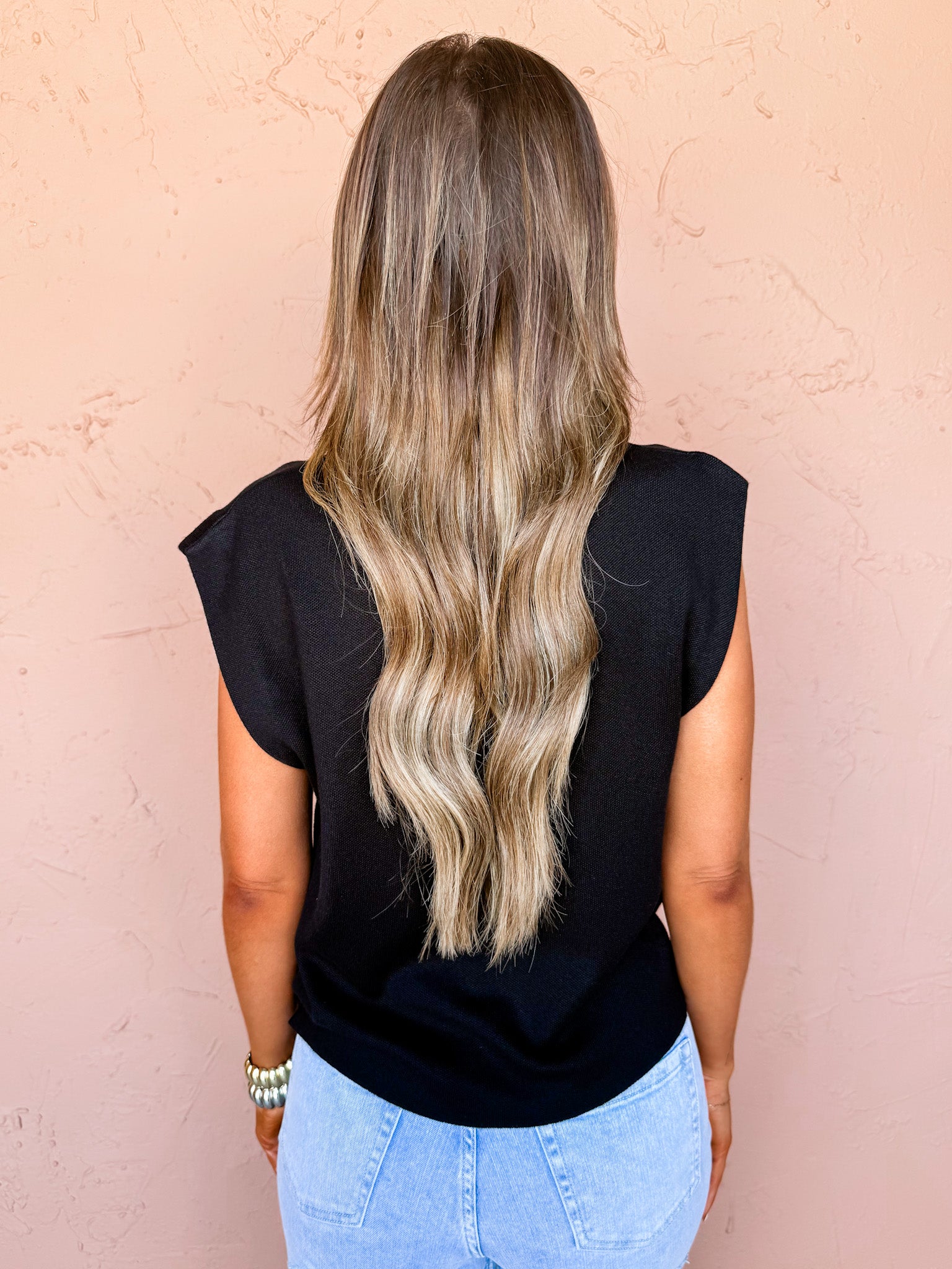 Noir Nights Sleeveless Sweater