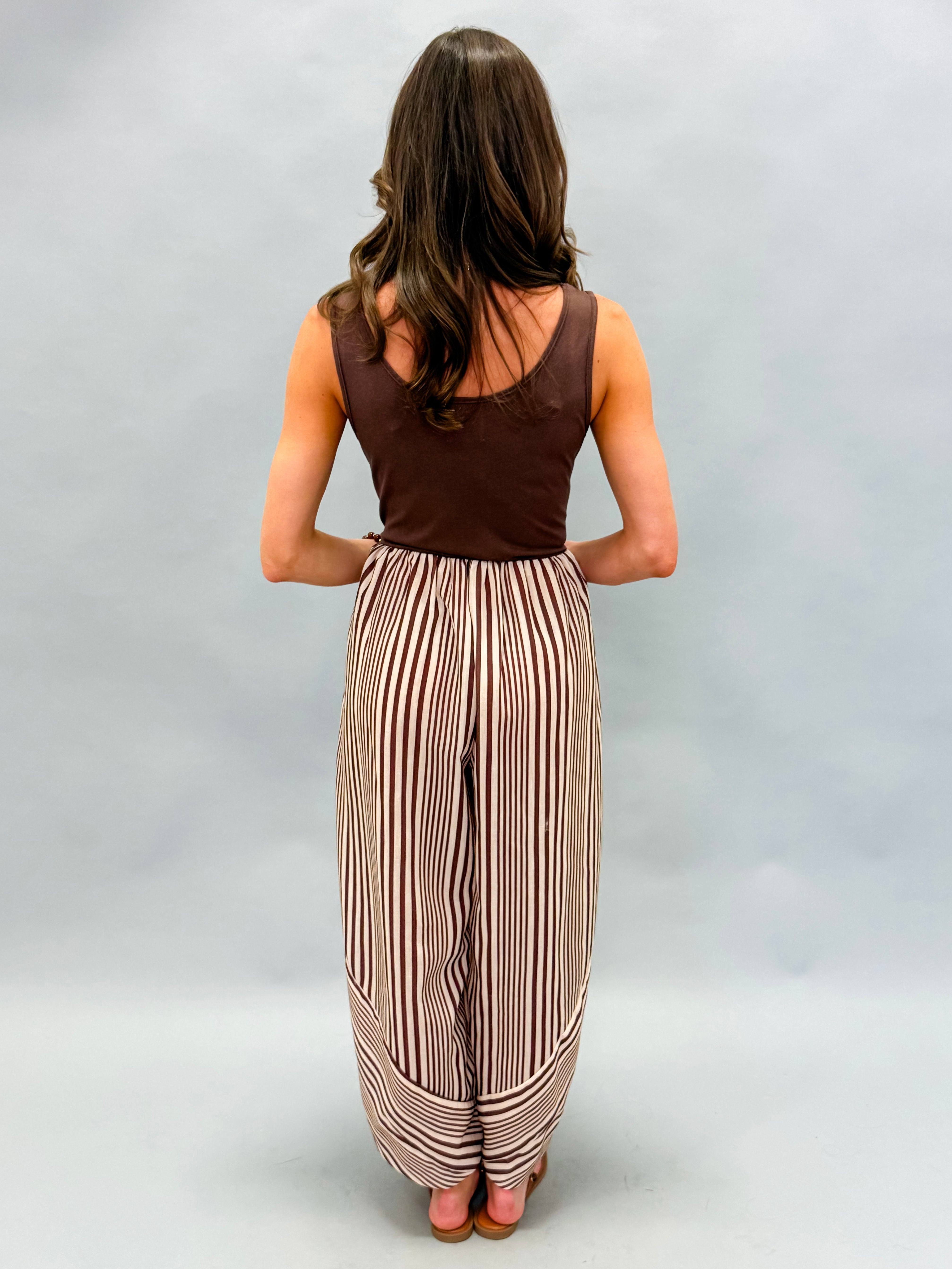 Raley Boho Striped Jumpsuit
