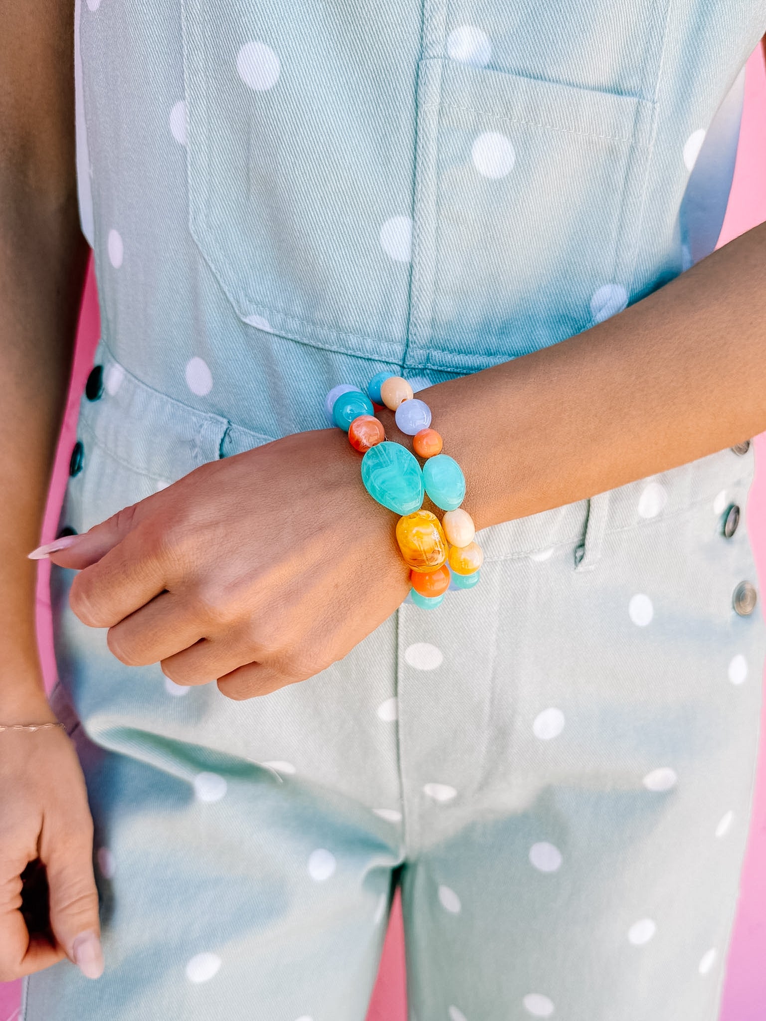 Ivy Beaded Bracelet Set