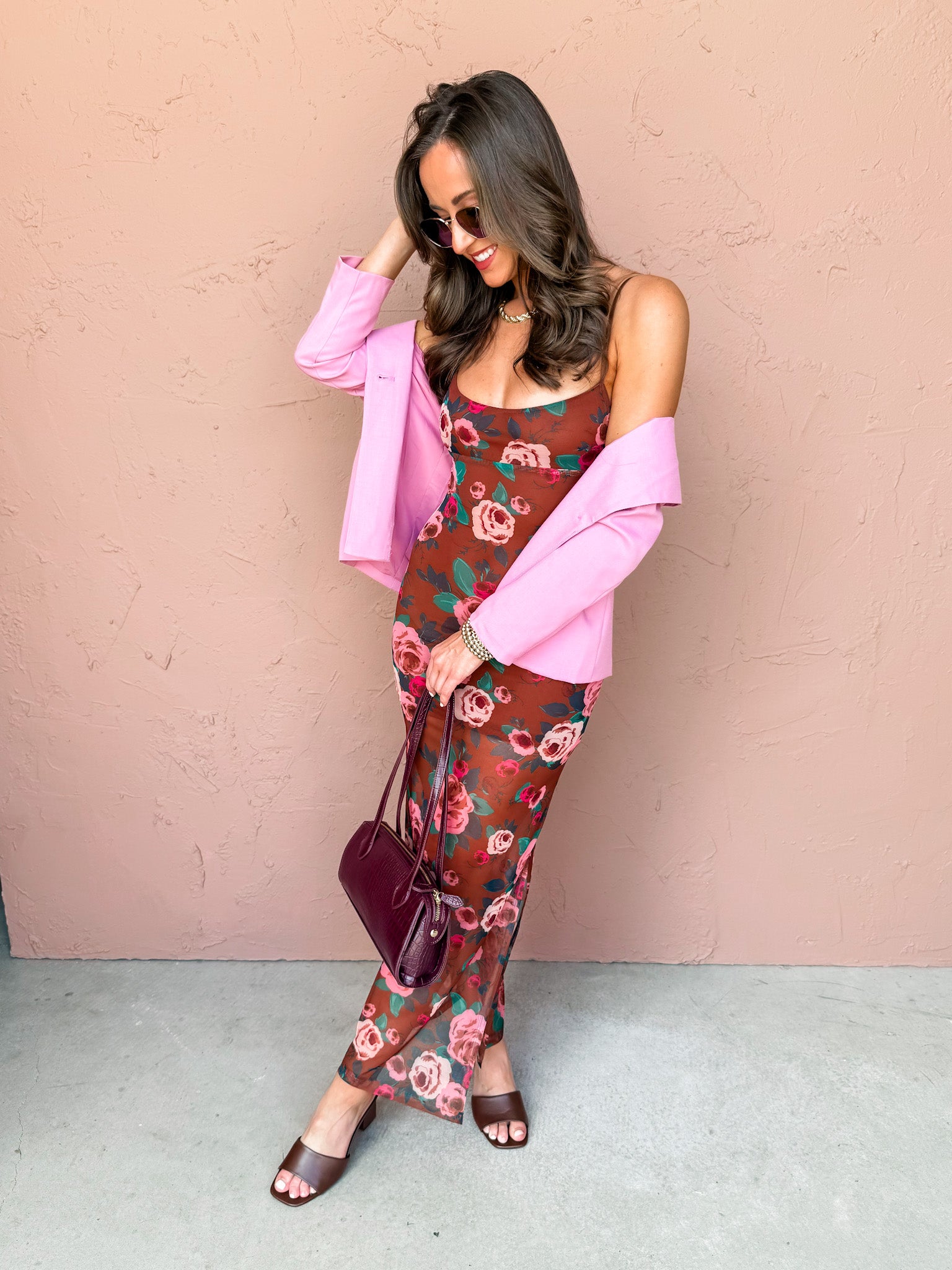 Keeping A Promise Floral Sleeveless Dress