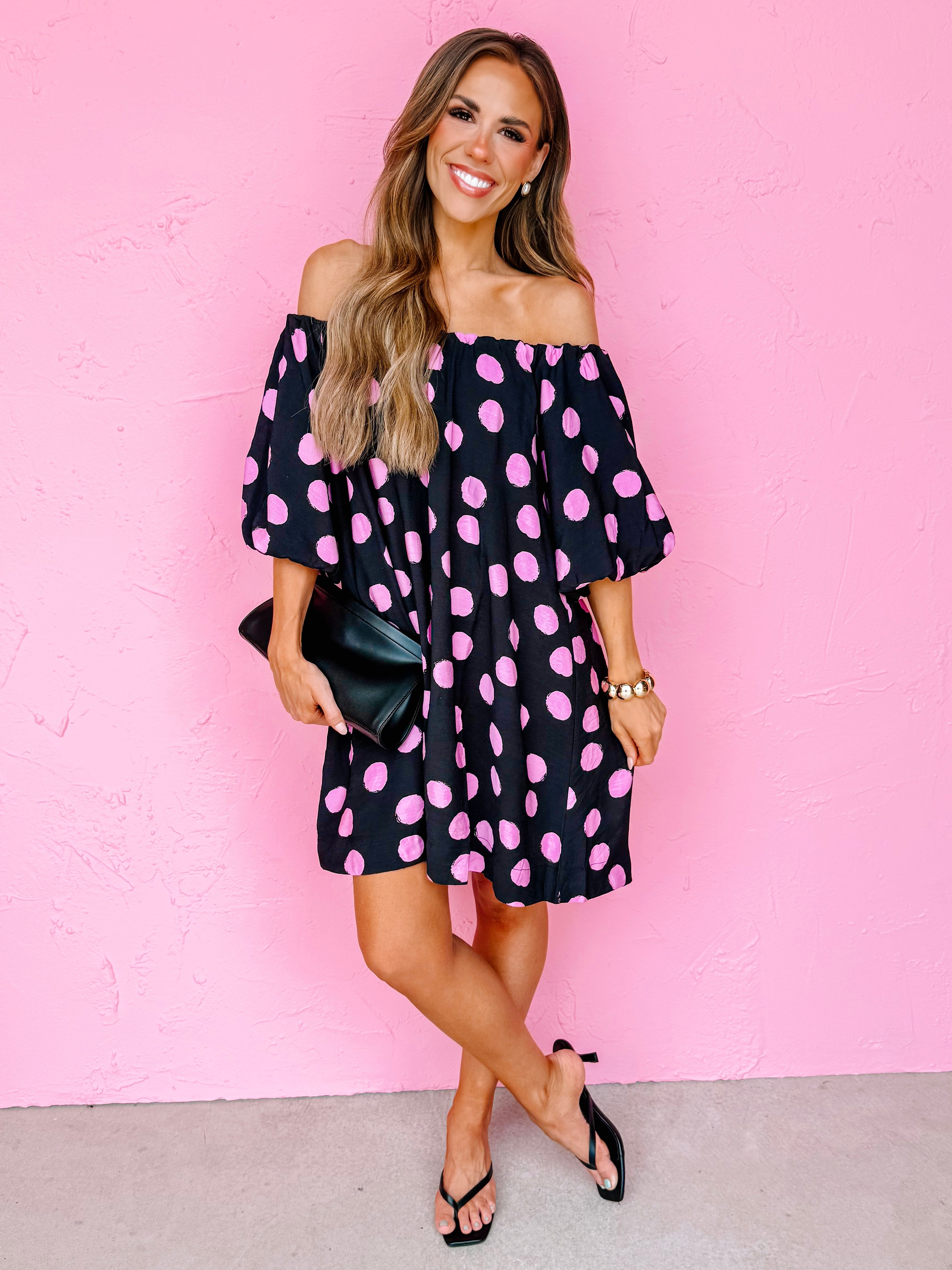 Kit Polka Dot Mini Dress