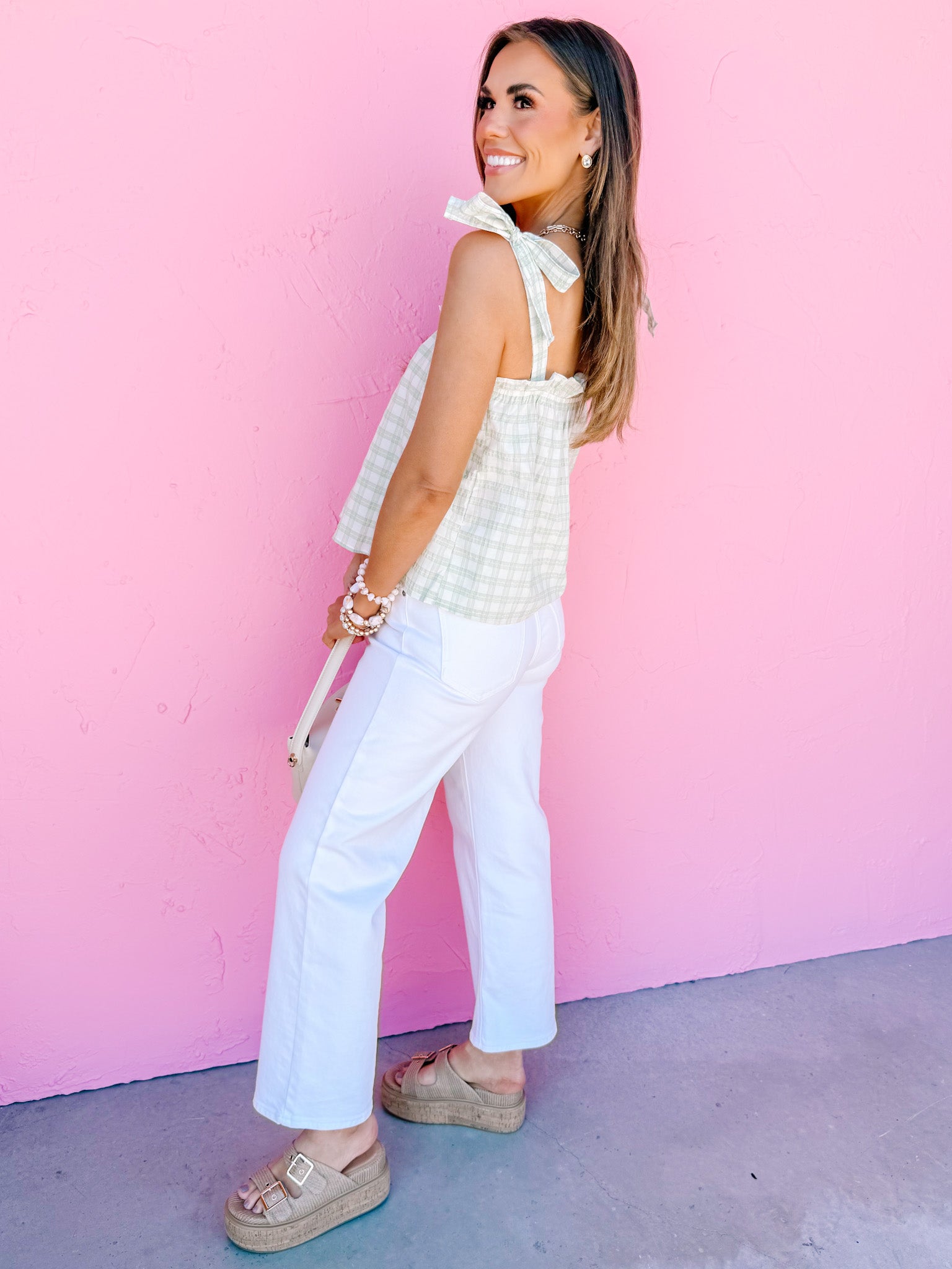 Layne Gingham Top