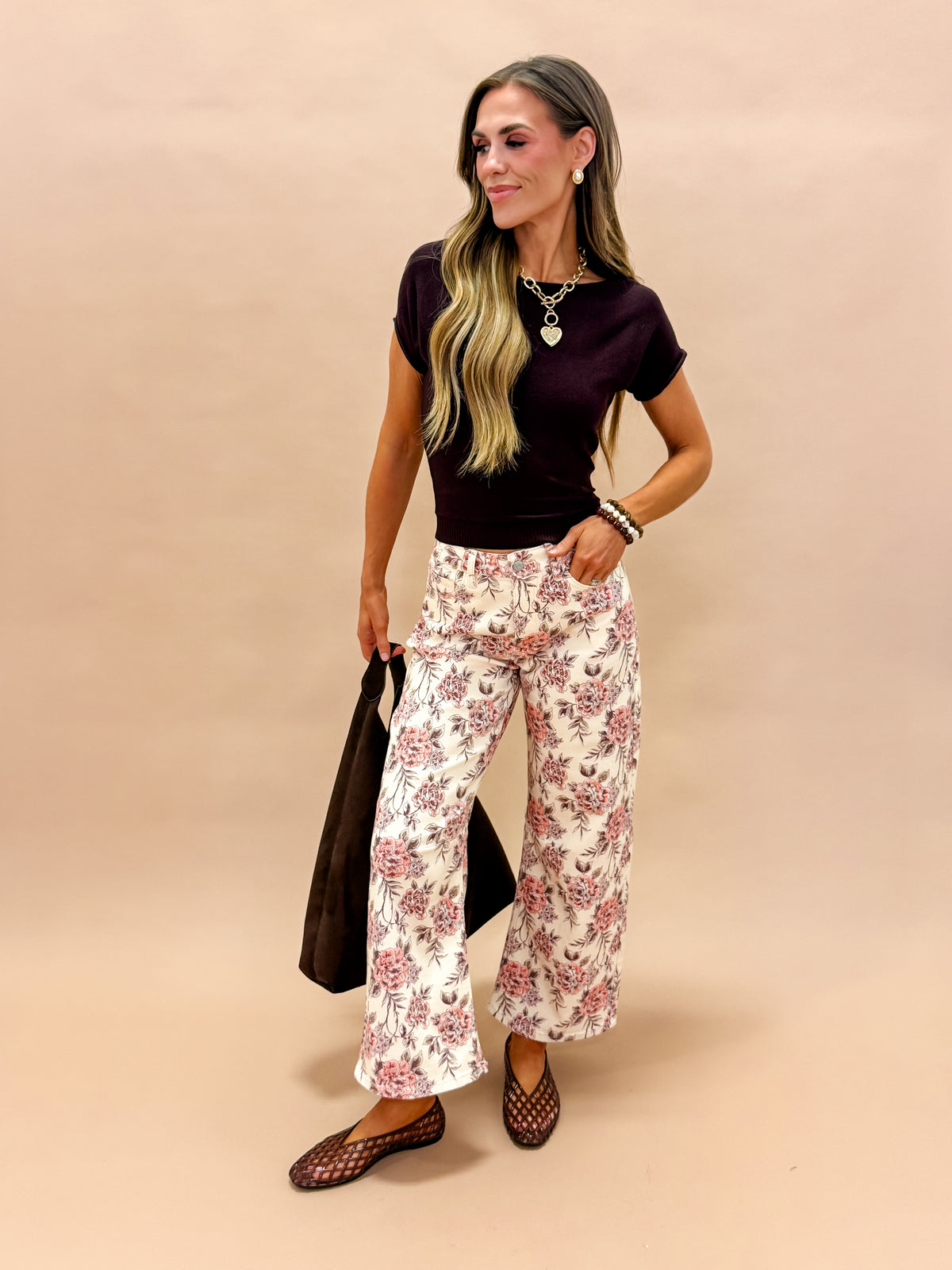 Lorelei Floral Barrel Jeans
