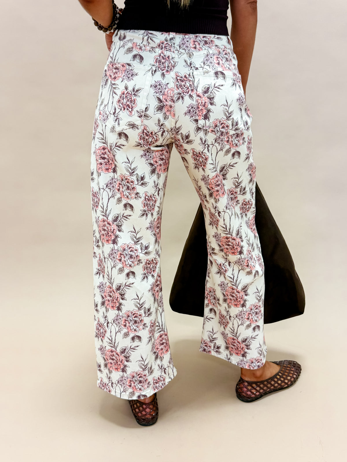 Lorelei Floral Barrel Jeans