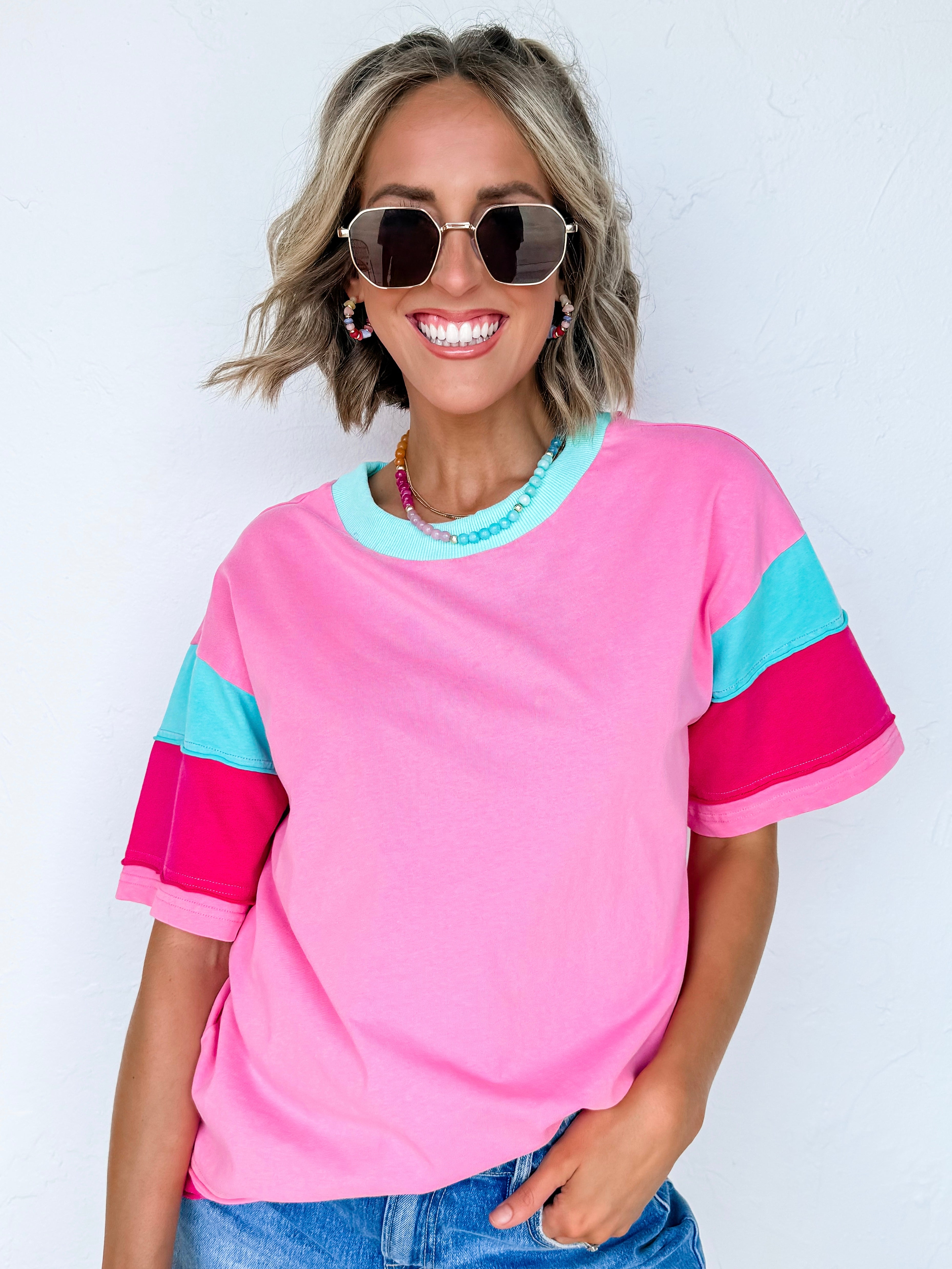 Marlee Color Block Tee