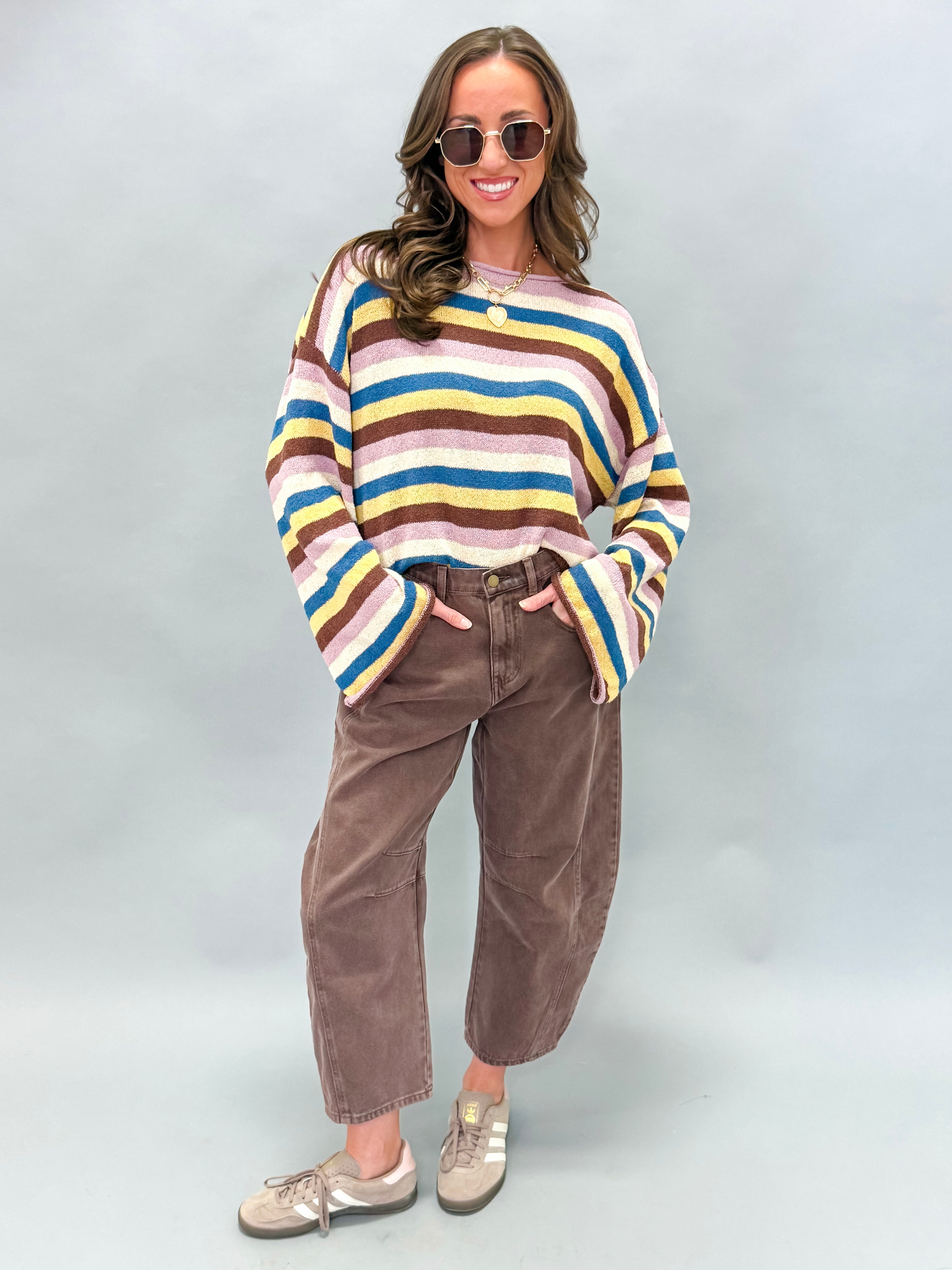 Marlowe Striped Sweater