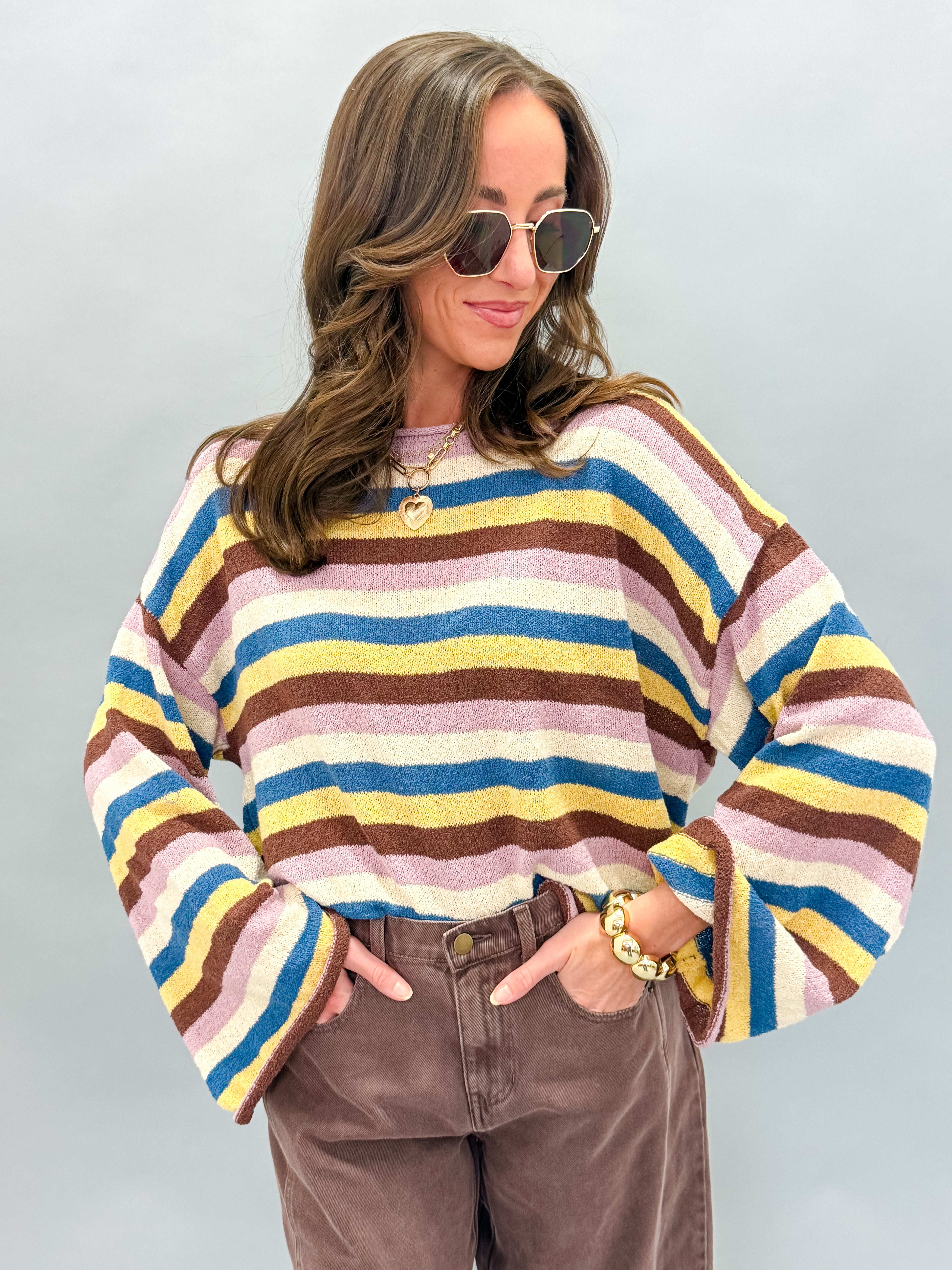 Marlowe Striped Sweater