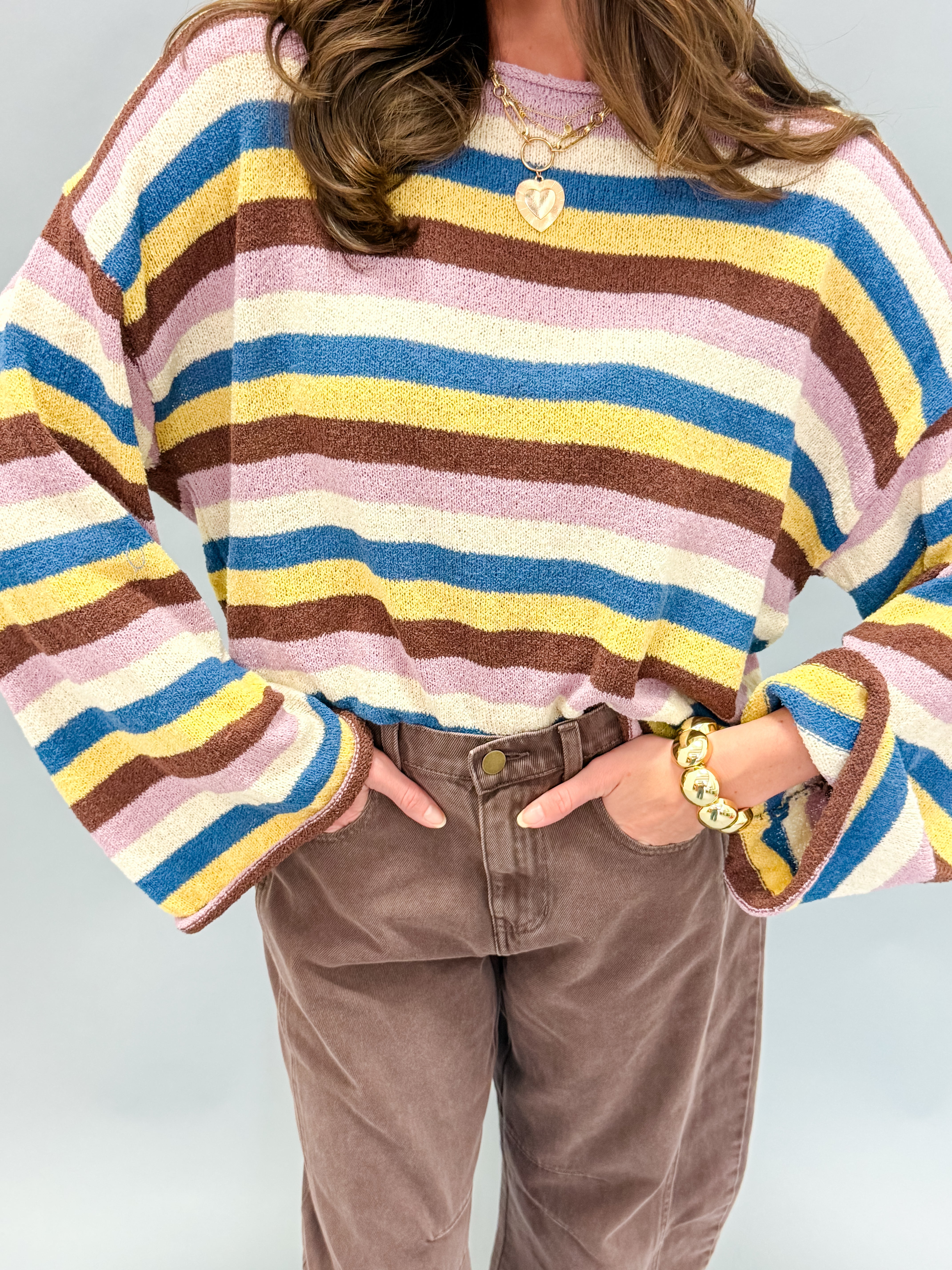 Marlowe Striped Sweater