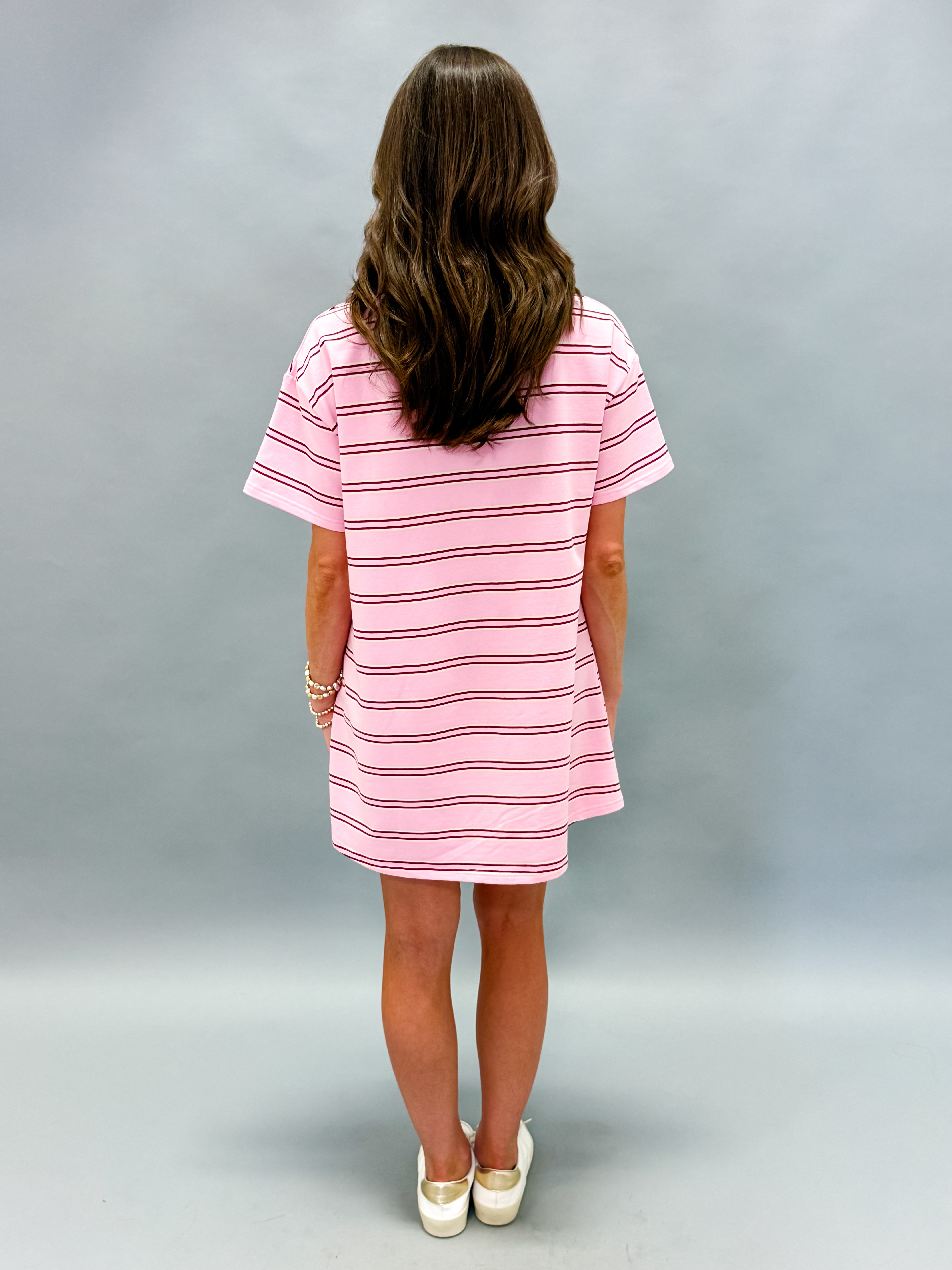 Melony Striped Mini Dress