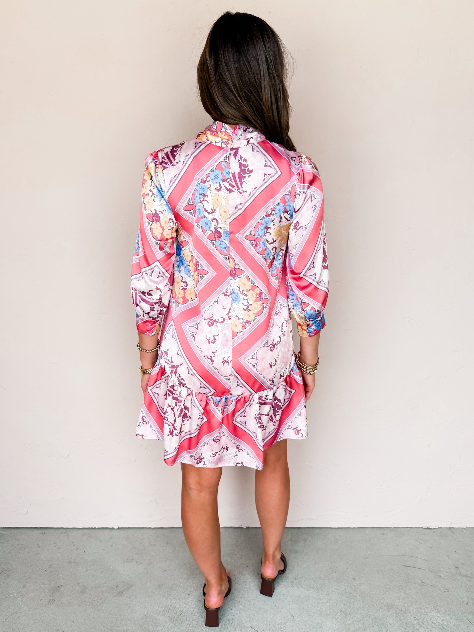 More Than Perfect Printed Mini Dress