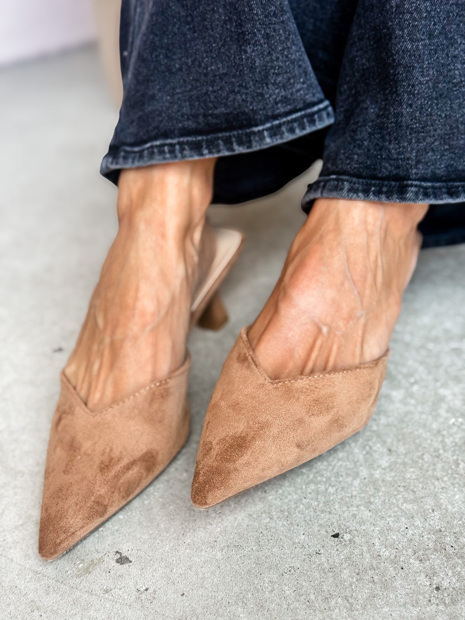 Morley Mule Kitten Heels