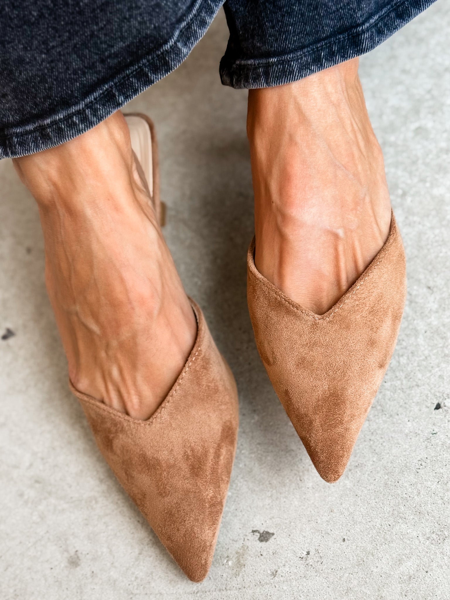 Morley Mule Kitten Heels