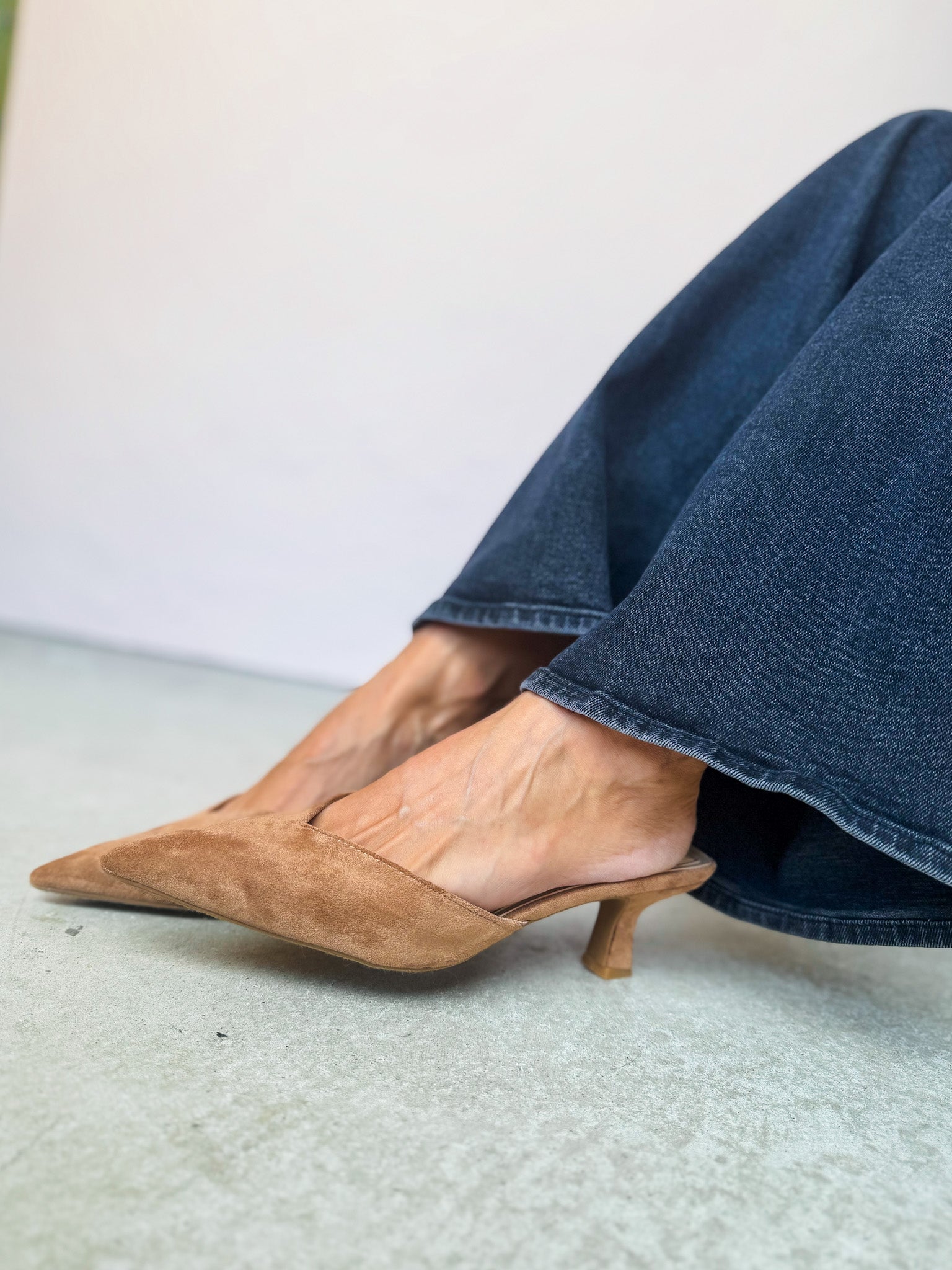 Morley Mule Kitten Heels