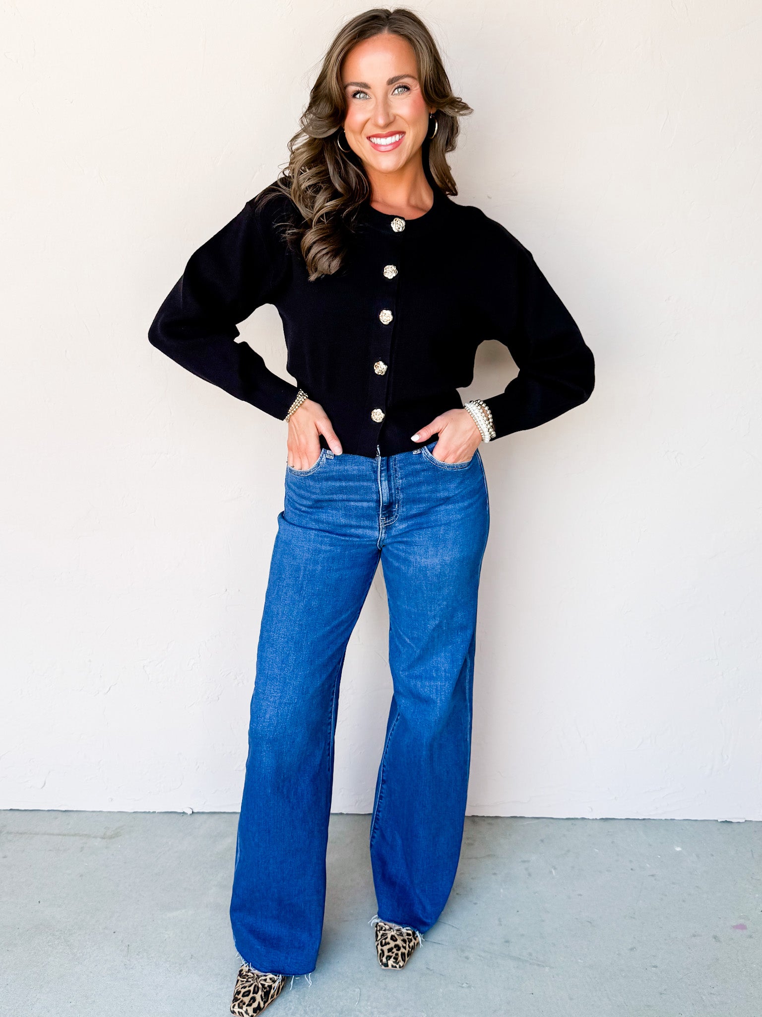 Morning Breeze Button Front Cardigan