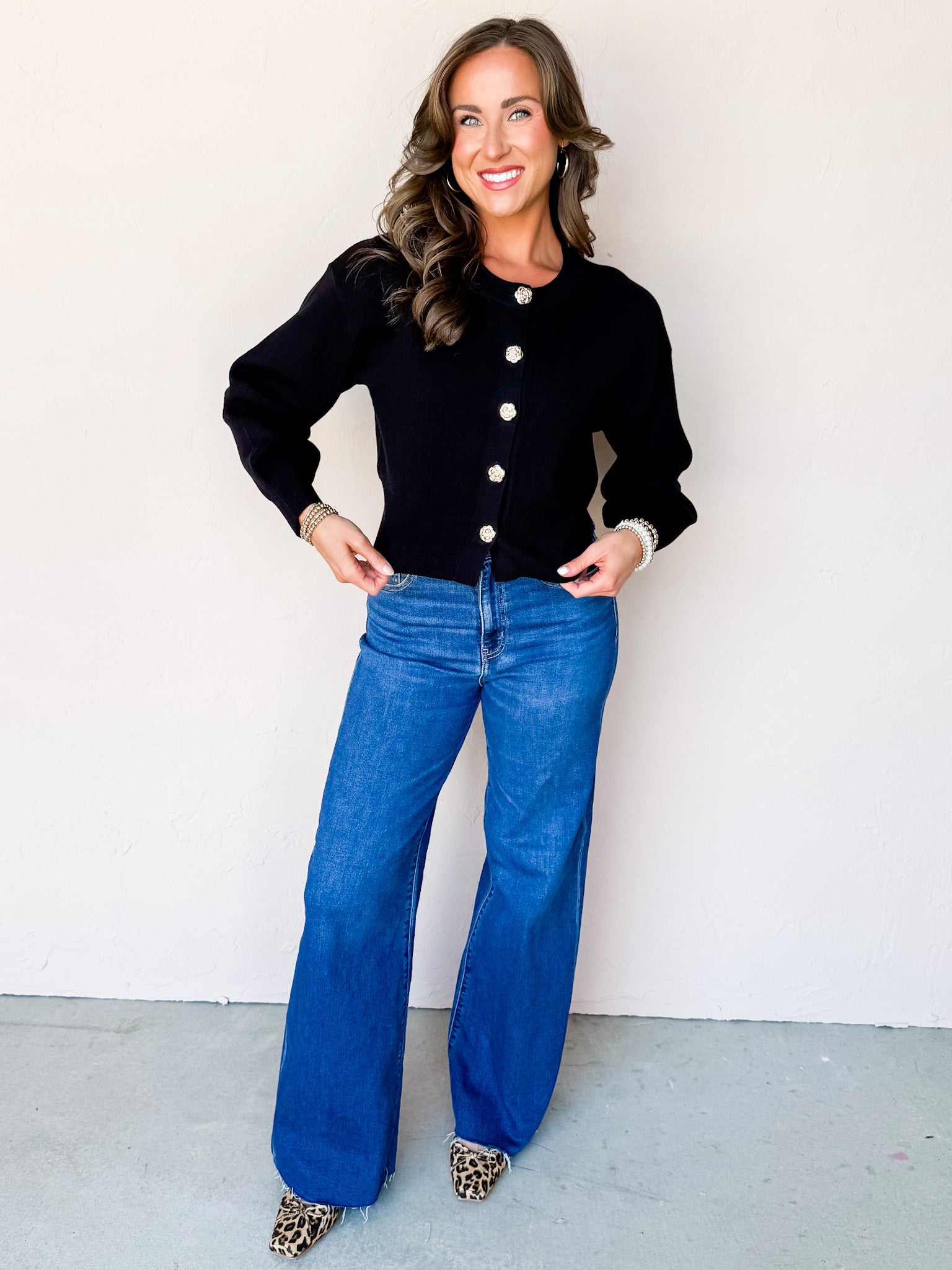 Morning Breeze Button Front Cardigan