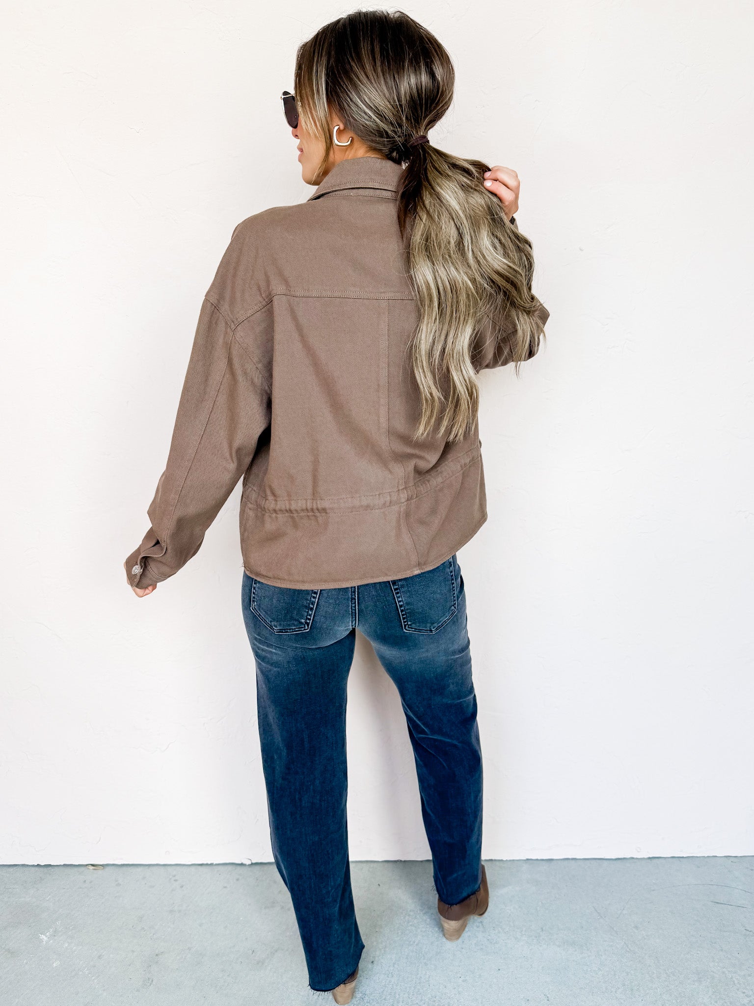 No Ordinary Journey Button Front Jacket