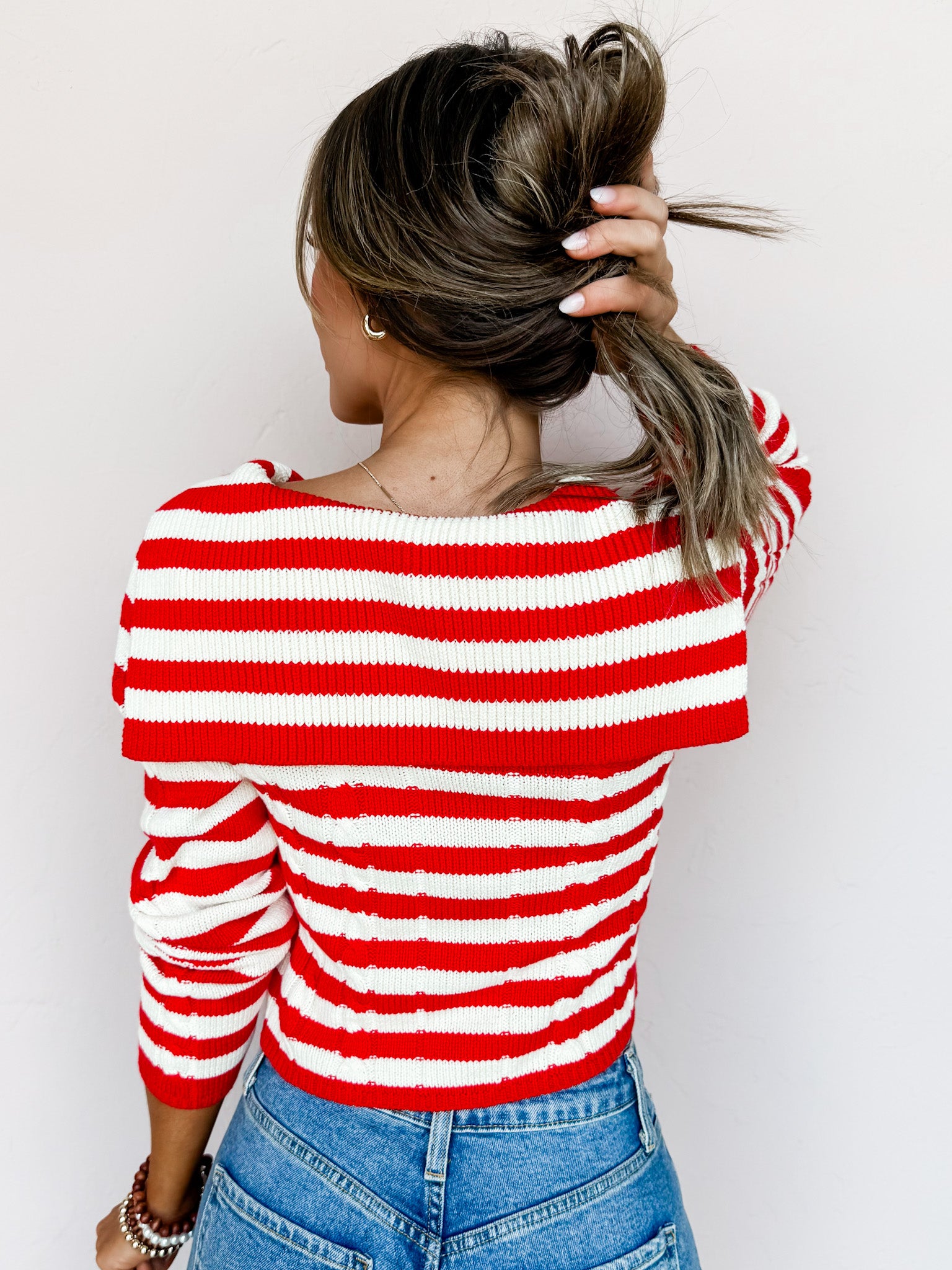 Old Fashioned Charm Striped Sweater