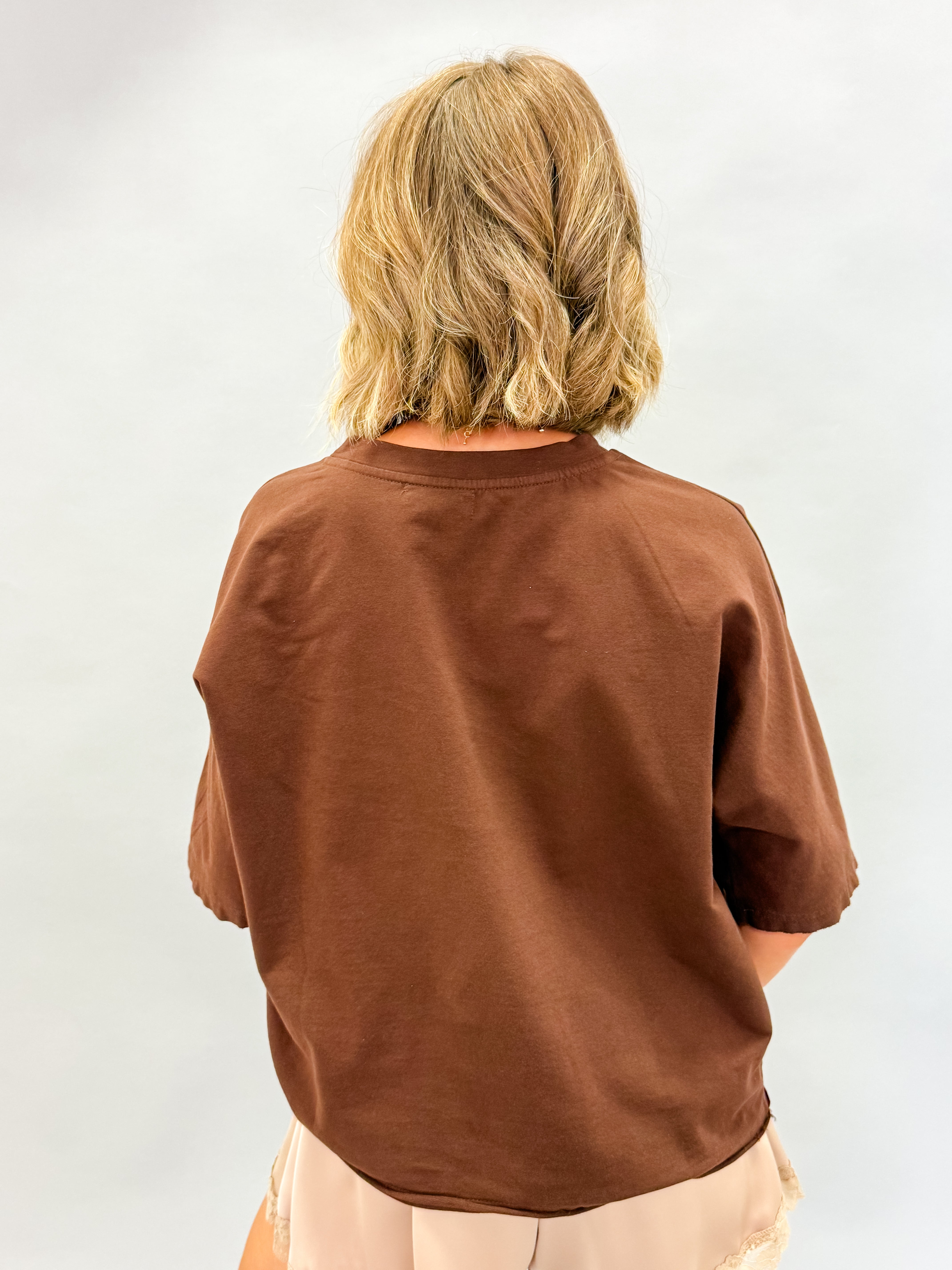 Piper Patchwork Mallard Knit Top