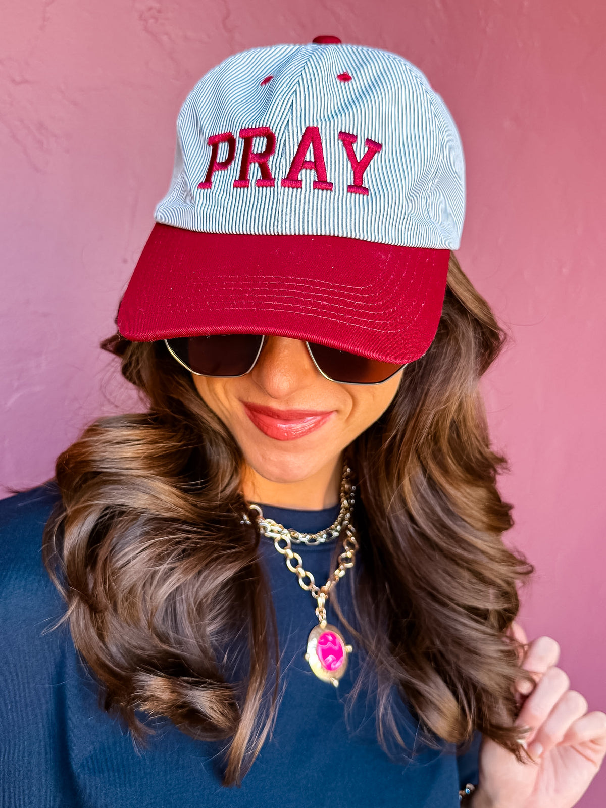 Pray Embroidered Baseball Cap