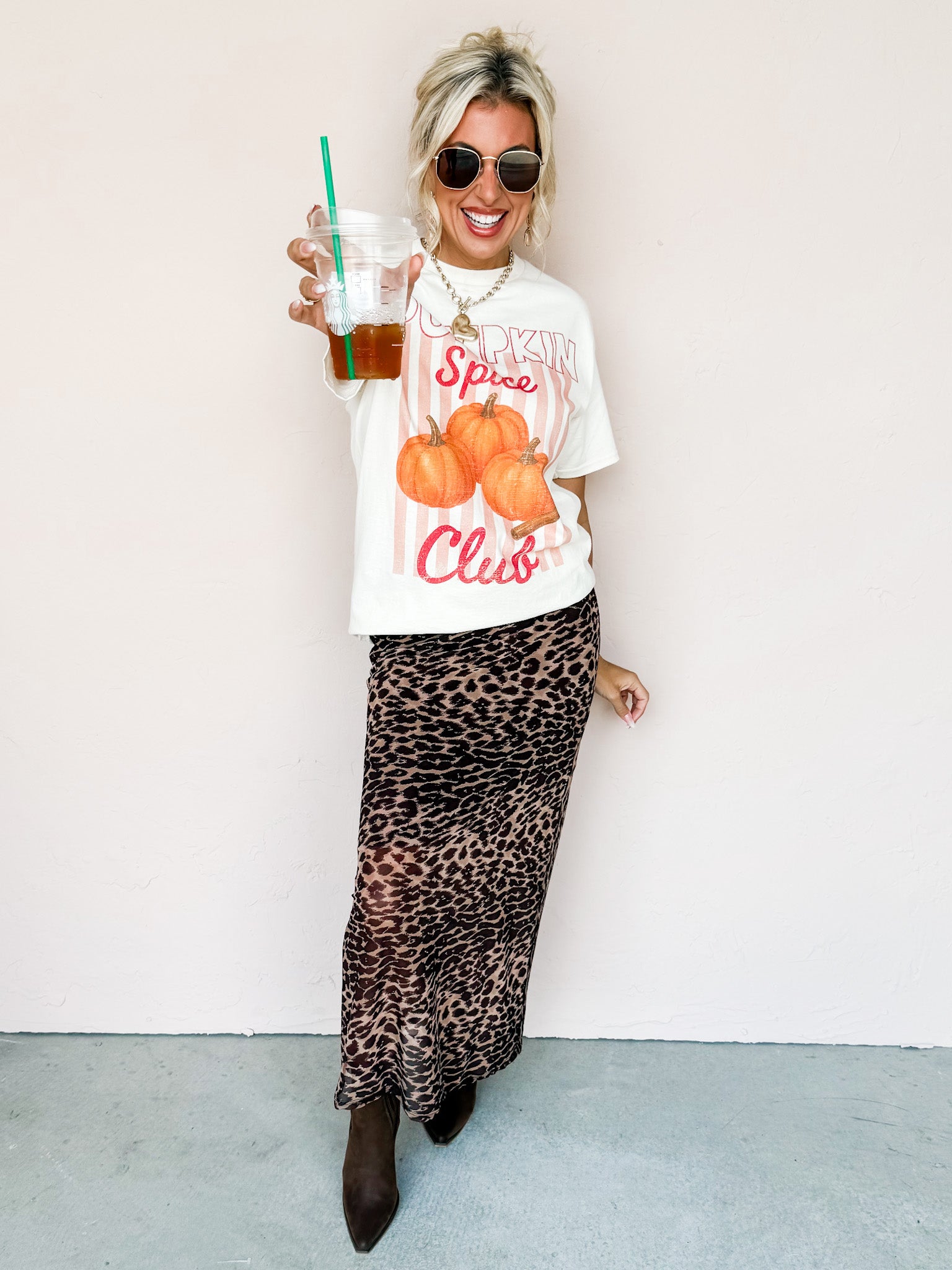 Pumpkin Spice Club Graphic Tee